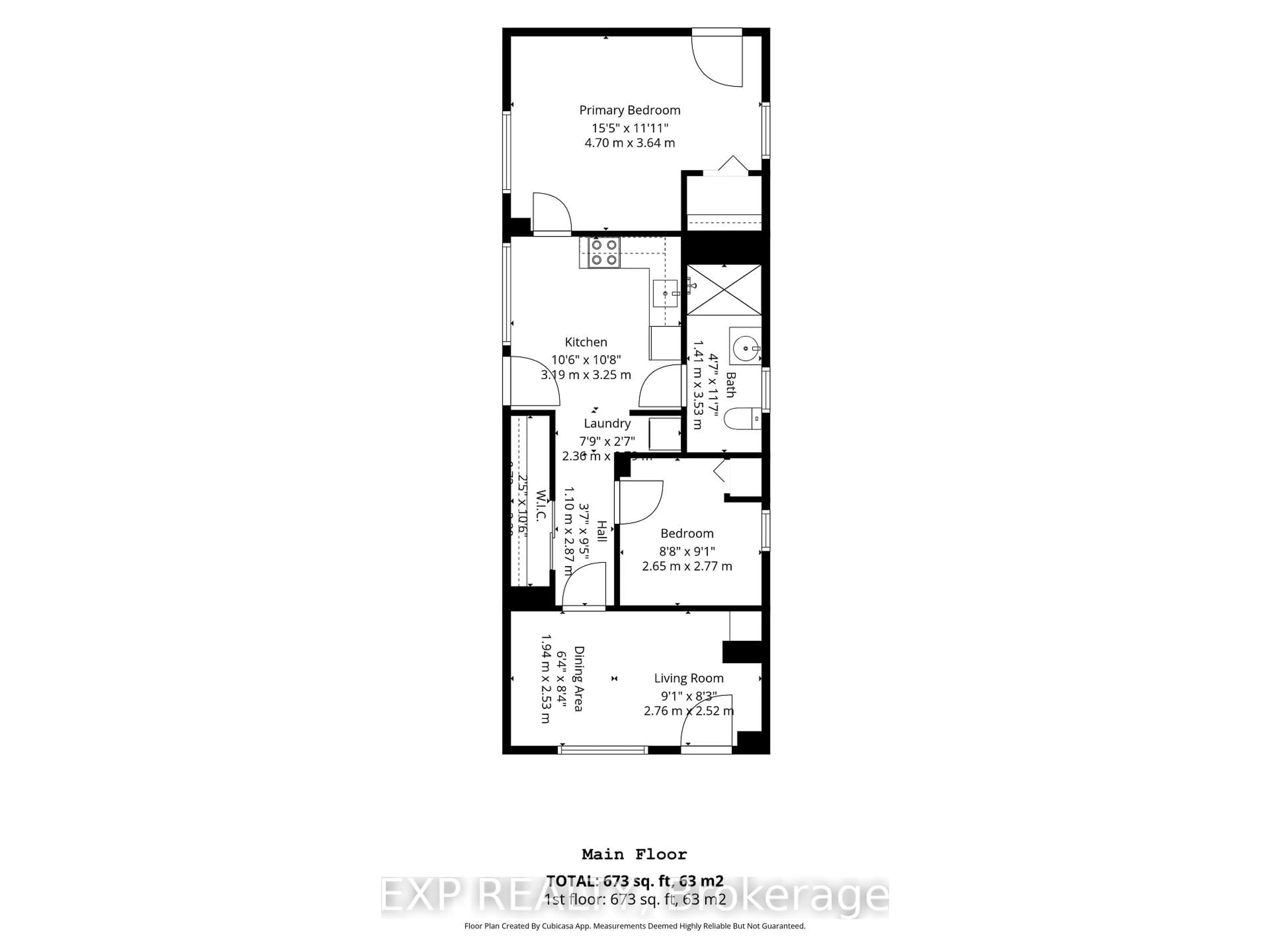 Floor plan for 84 Anderson St, Ottawa Ontario K1R 6T7