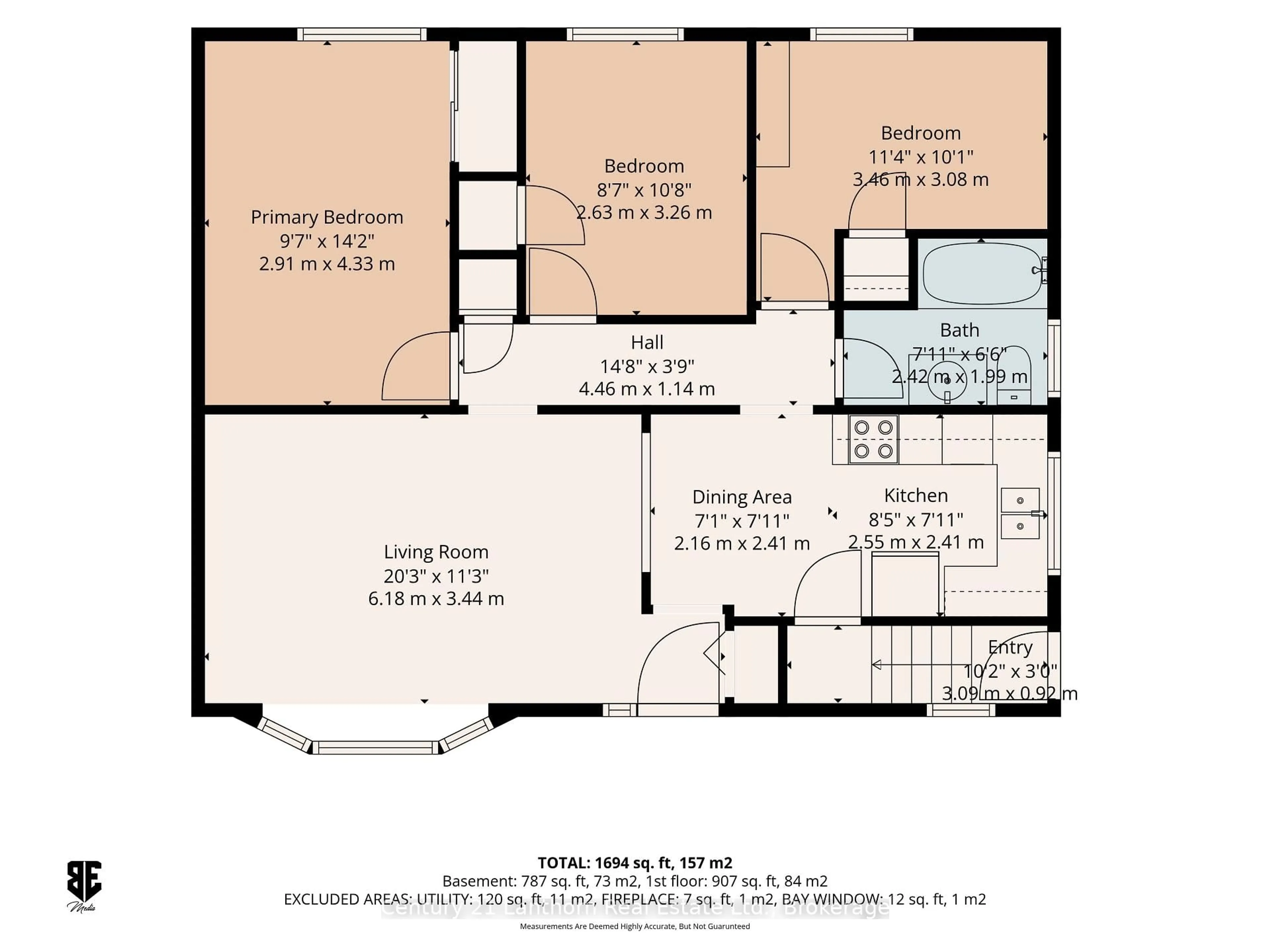 Floor plan for 23 Wood St, Quinte West Ontario K8V 5P6
