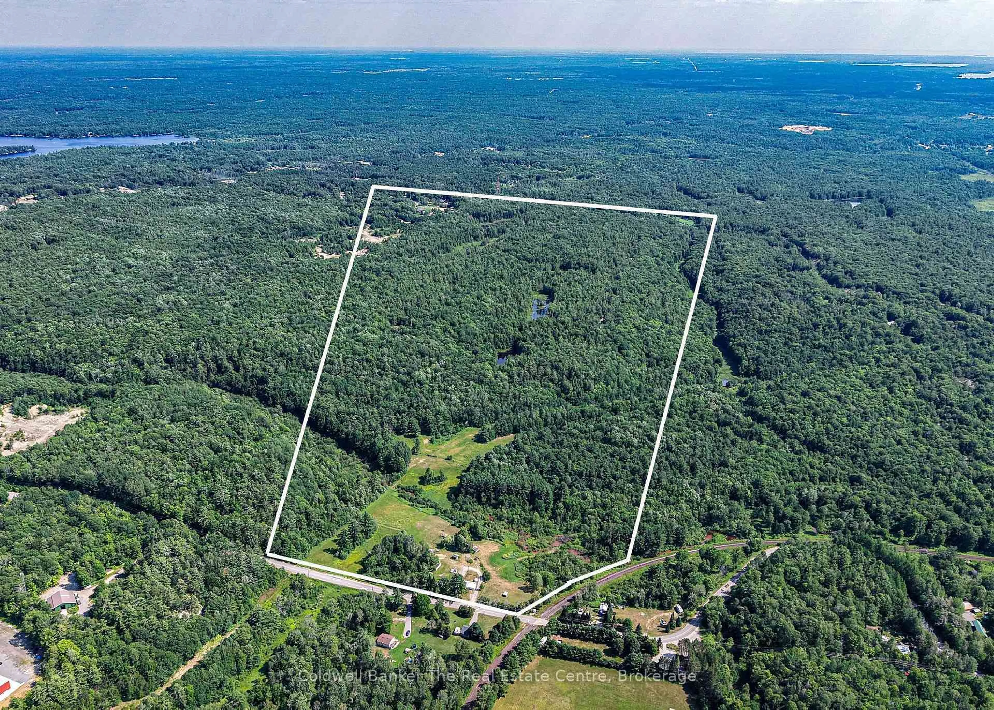 A pic from outside/outdoor area/front of a property/back of a property/a pic from drone, forest/trees view for 1121 Beiers Rd, Gravenhurst Ontario P0E 1G0