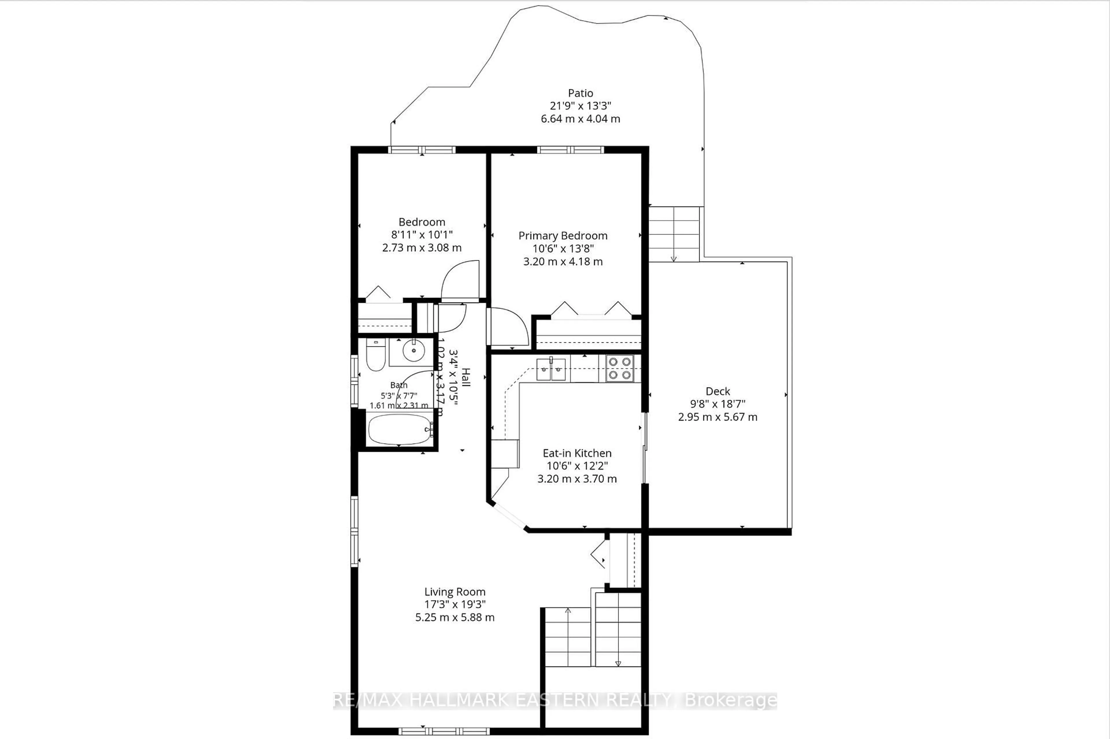 Floor plan for 1161 Normandy St, Peterborough Ontario K9H 7L9