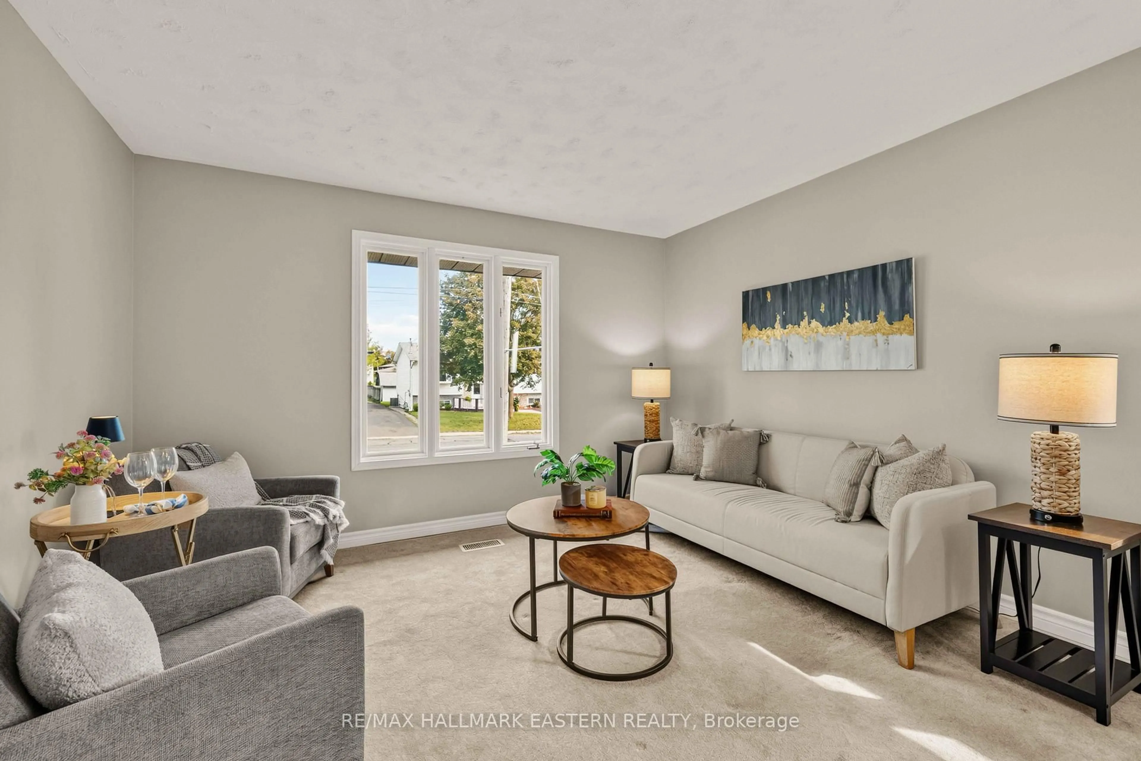 Living room with furniture, unknown for 1161 Normandy St, Peterborough Ontario K9H 7L9