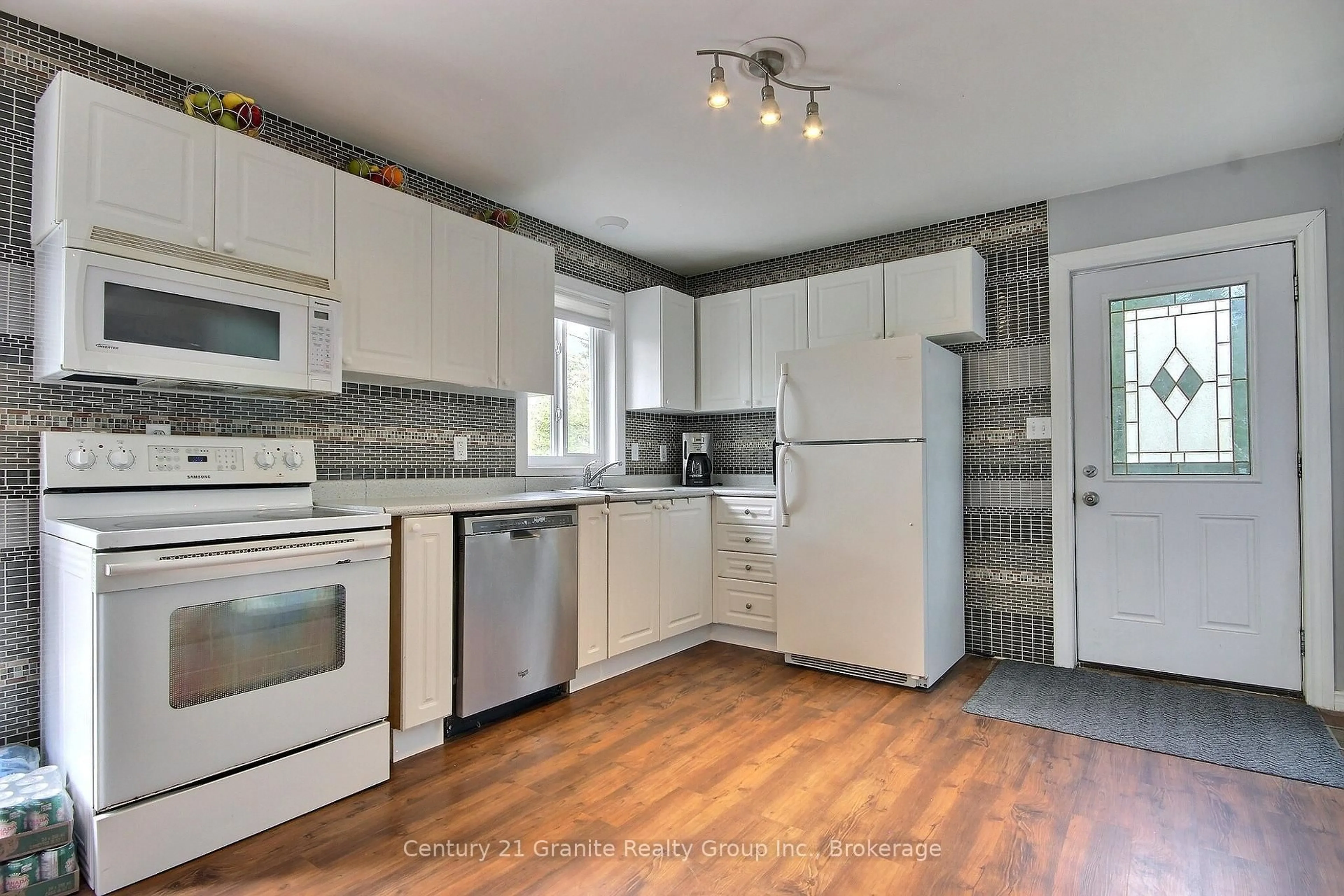 Open concept kitchen, ceramic/tile floor for 1037 Andek Tr, Highlands East Ontario K0M 1X0