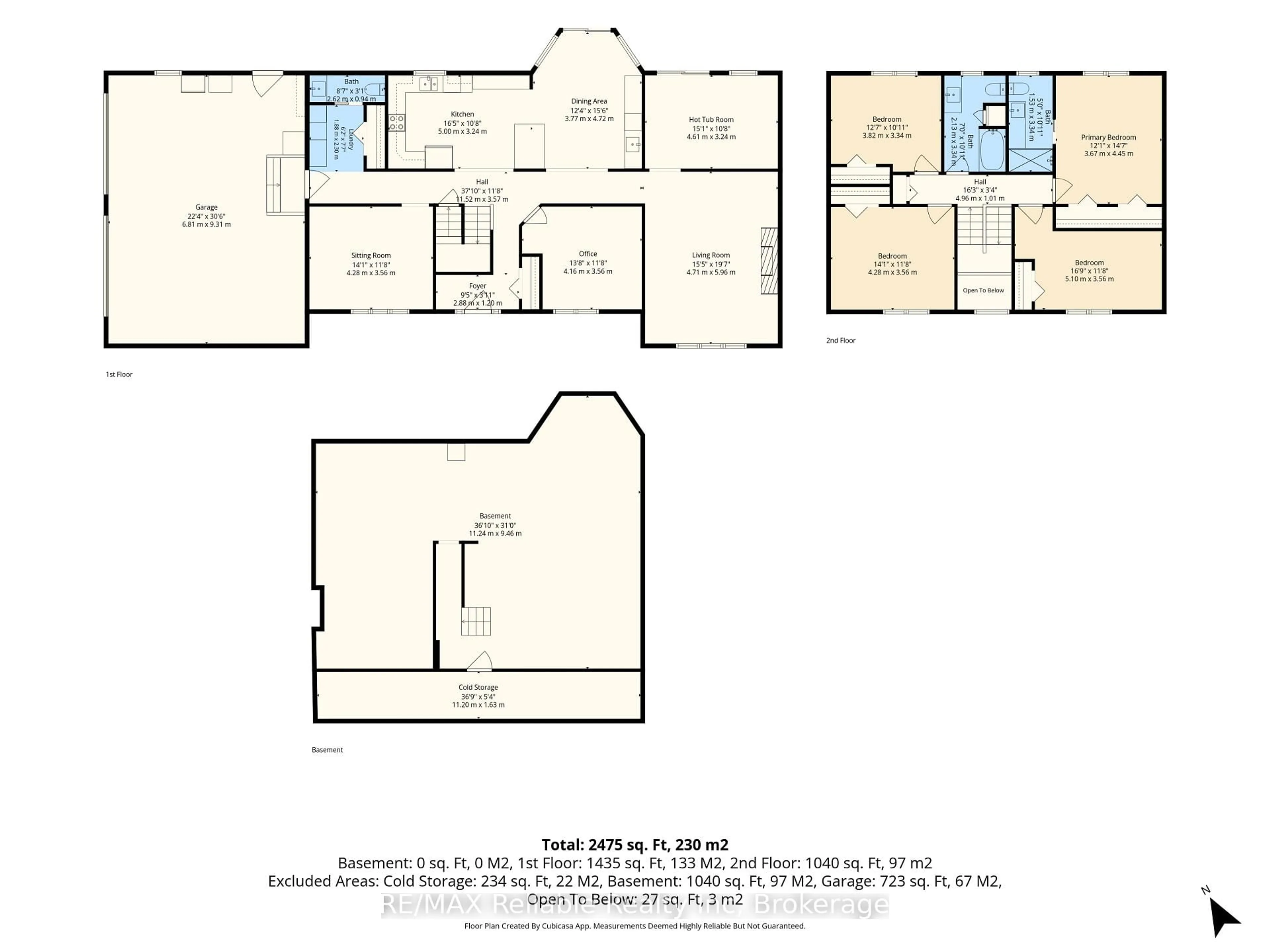 Floor plan for 43804 Hydro Line Rd, Huron East Ontario N0K 1W0