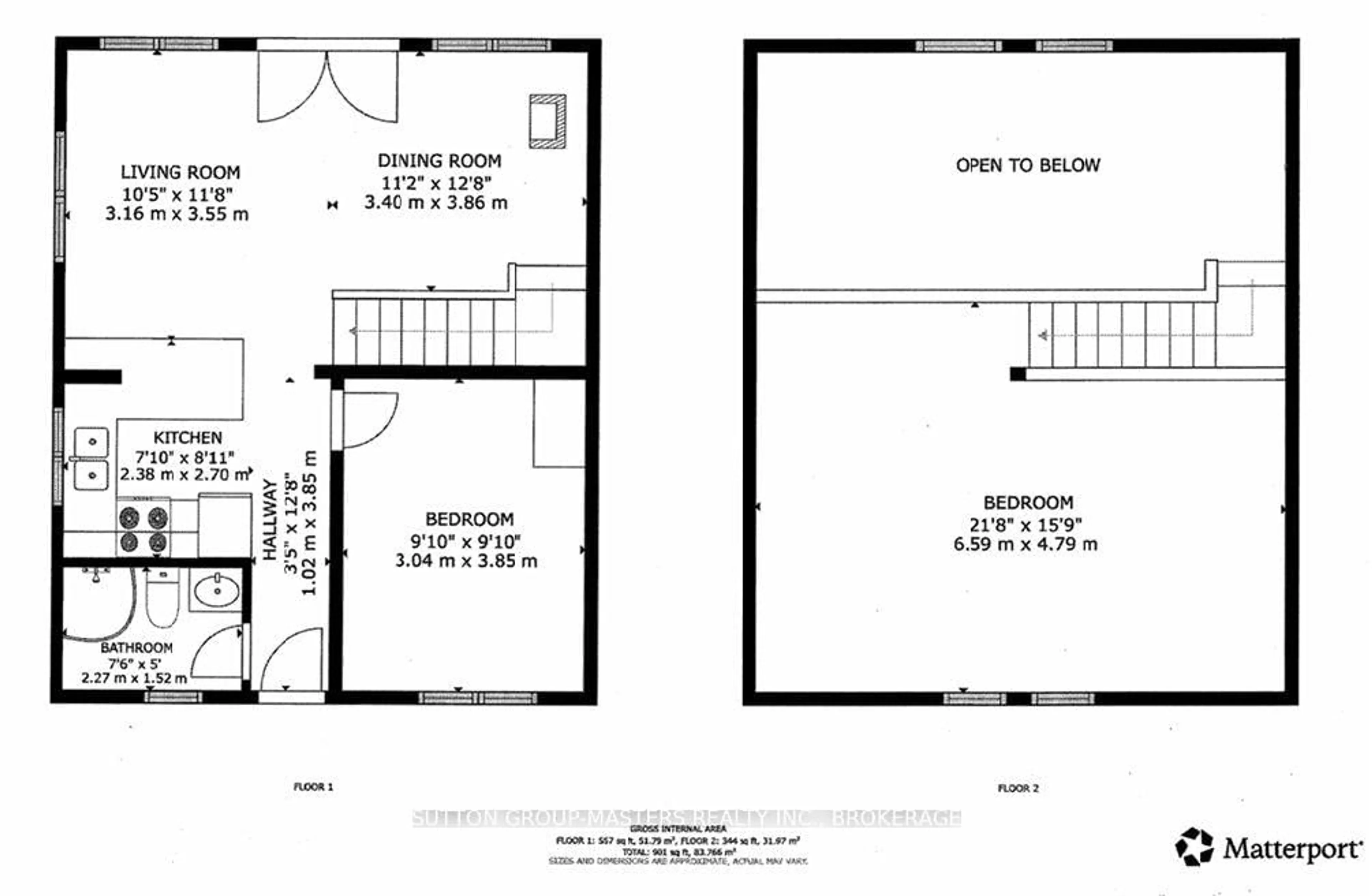 Floor plan for 6559 Salmon Lake Rd, Sydenham Ontario K0H 2T0