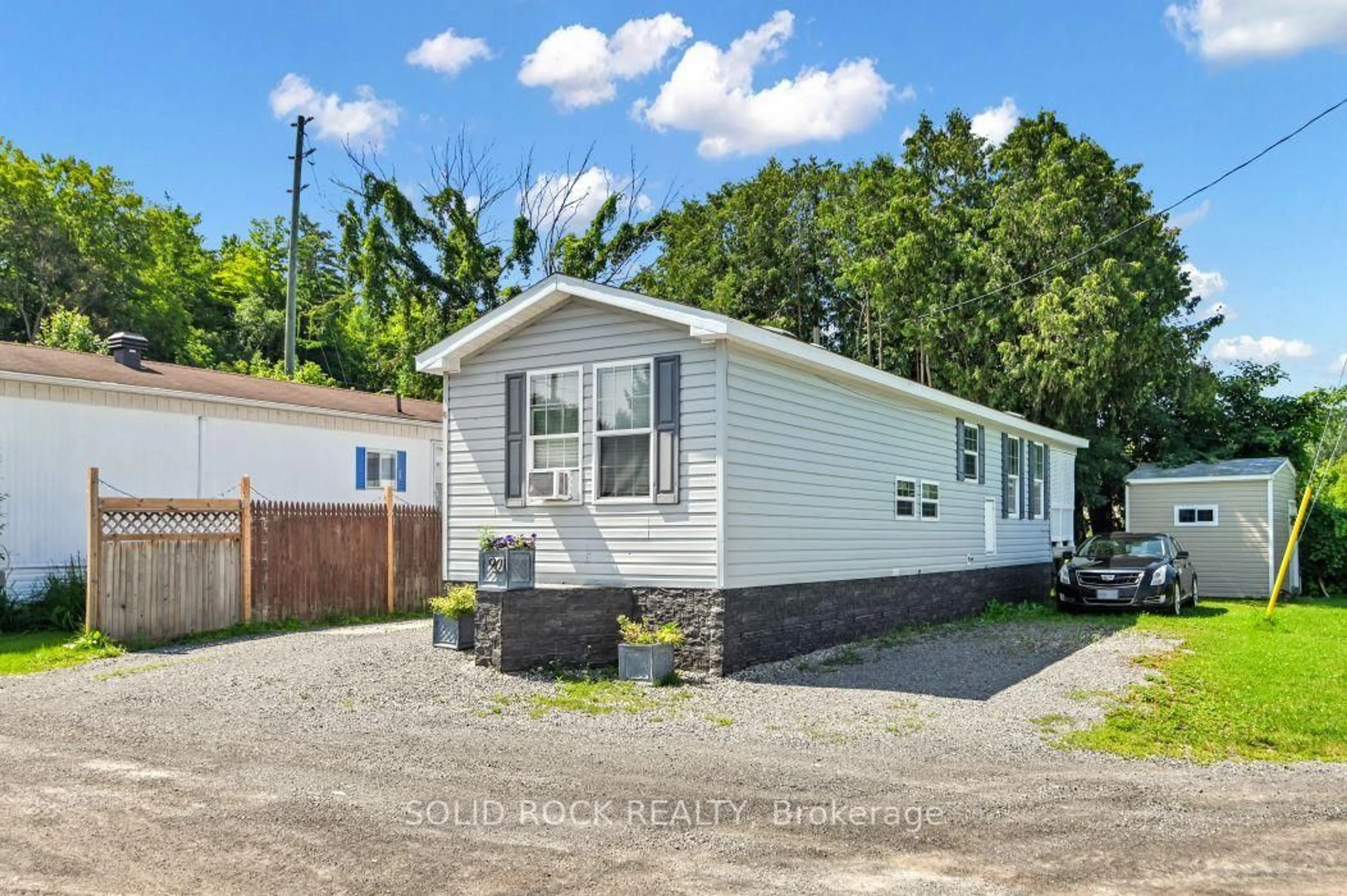 Home with vinyl exterior material, street for 3535 St. Joseph Blvd #90, Orleans Ontario K4A 0Z6