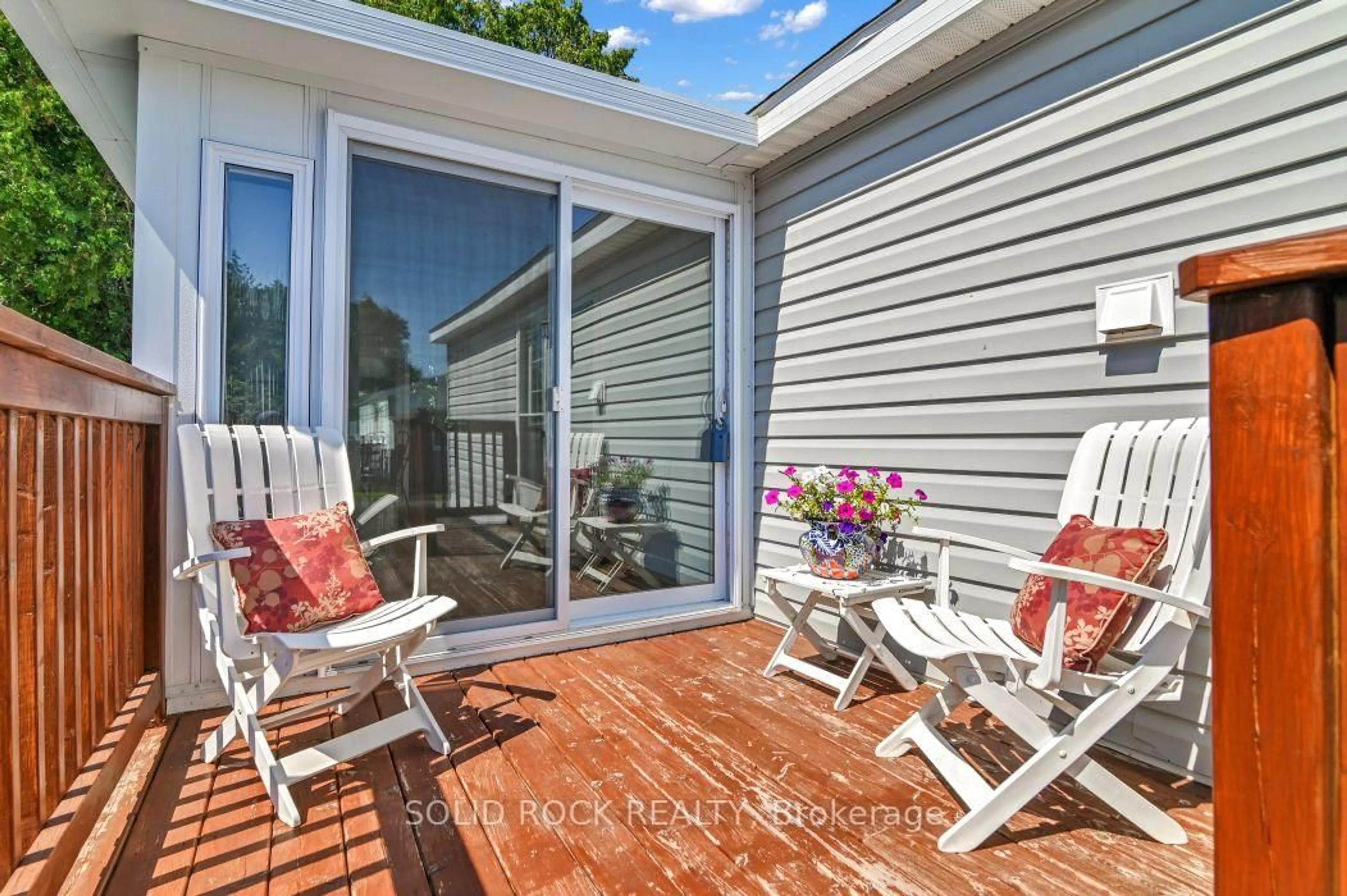 Patio, water/lake/river/ocean view for 3535 St. Joseph Blvd #90, Orleans Ontario K4A 0Z6