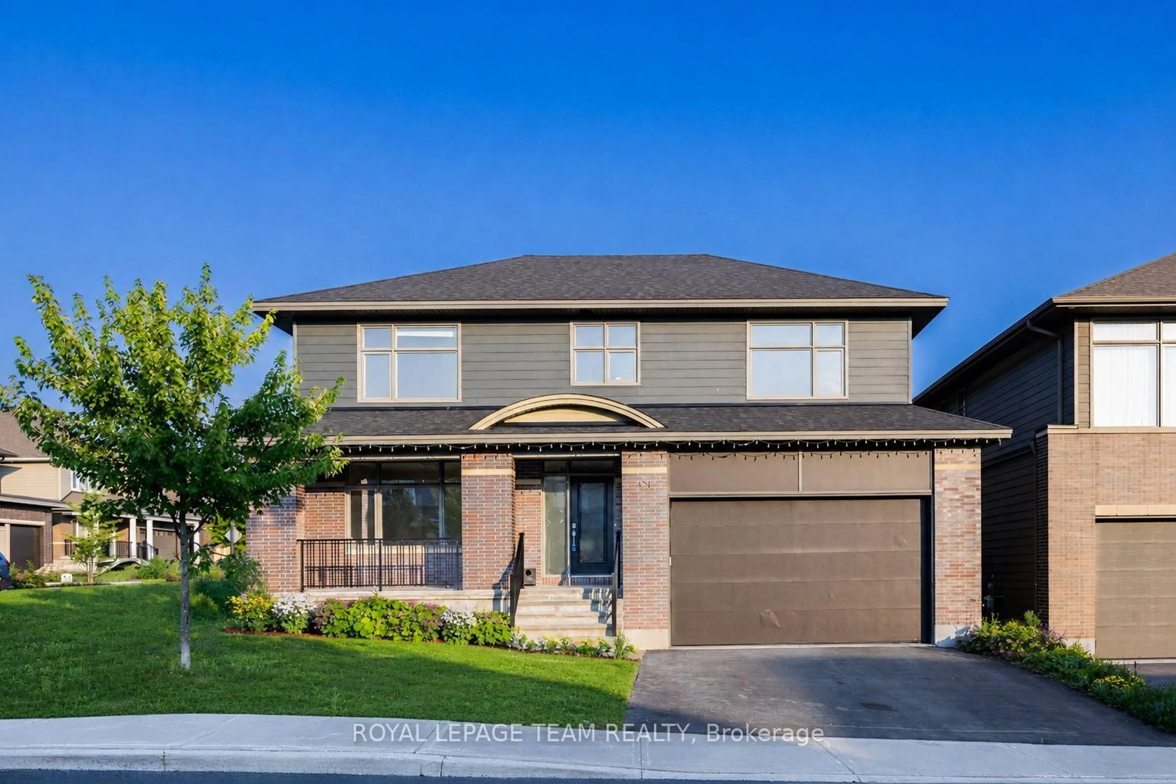 Home with brick exterior material, street for 131 Escarpment Cres, Ottawa Ontario K2T 0L8