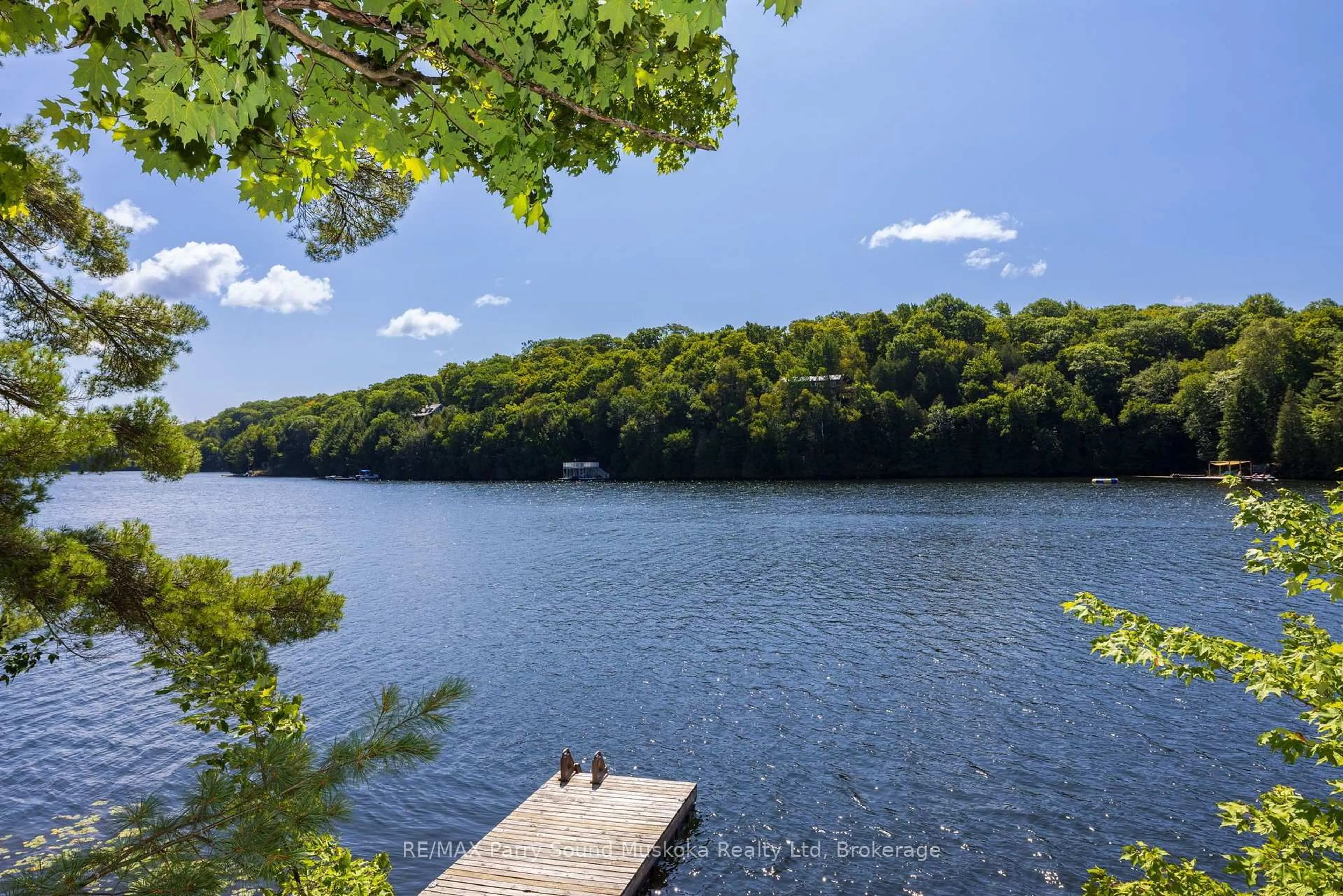 Patio, water/lake/river/ocean view for 4 Post Lane, Seguin Ontario P2A 2W8