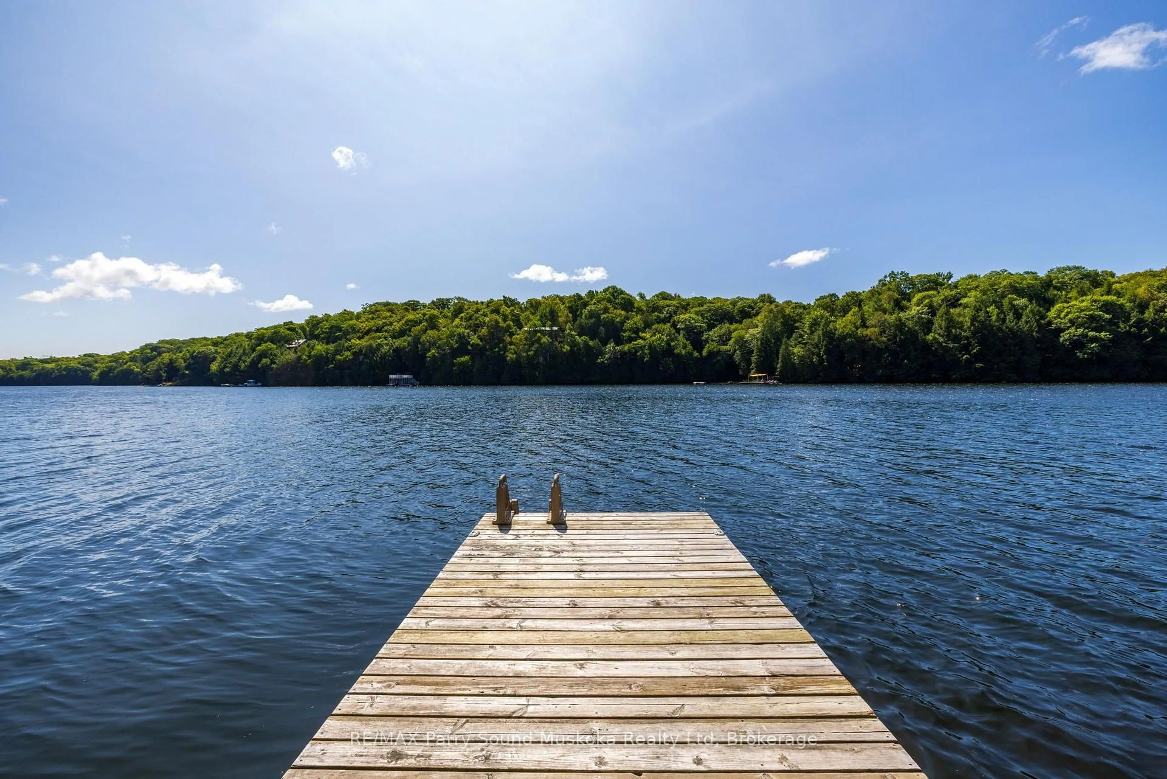 Patio, water/lake/river/ocean view for 4 Post Lane, Seguin Ontario P2A 2W8