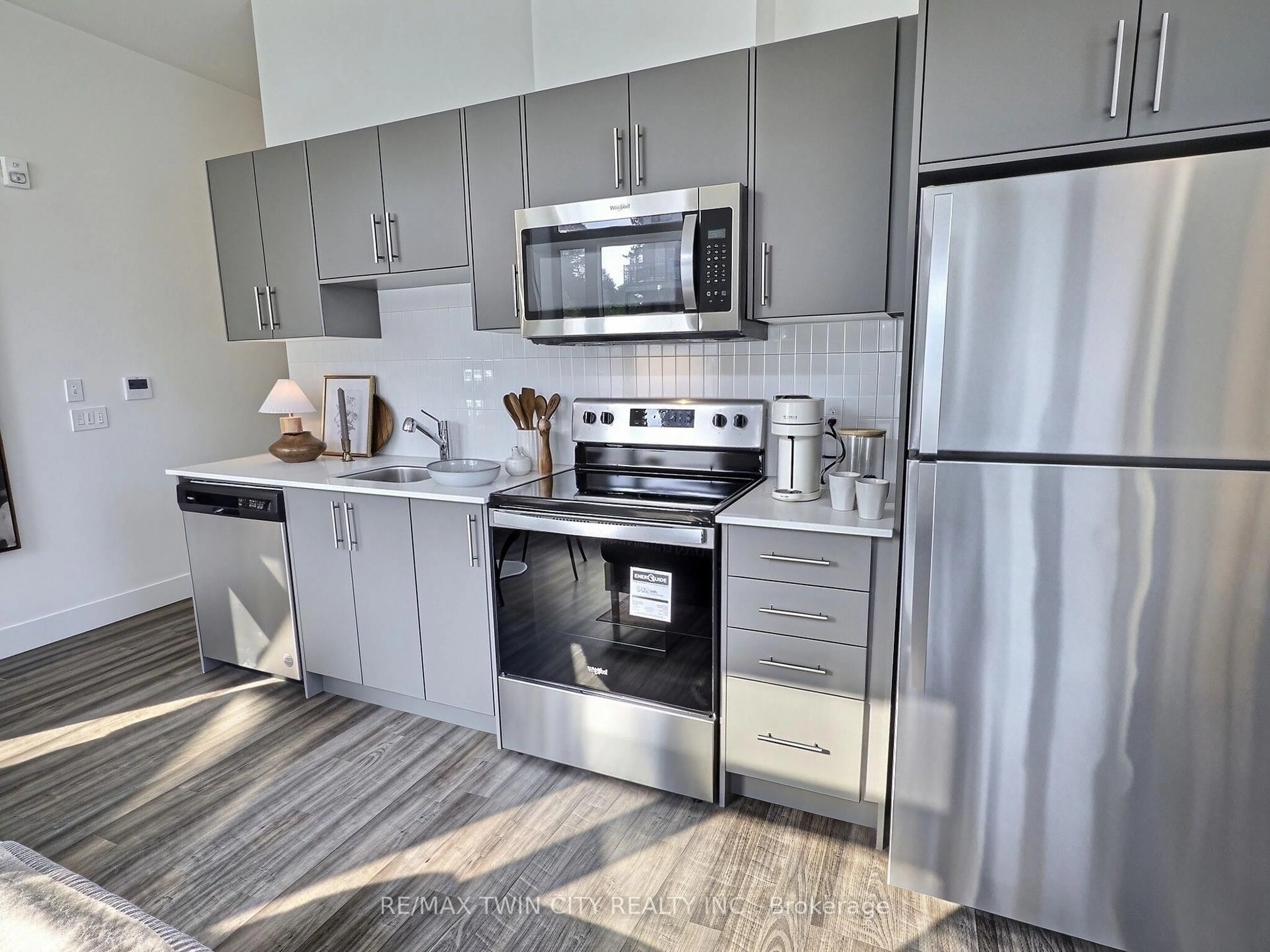 Open concept kitchen, unknown for 107 Roger St #101, Waterloo Ontario N2J 1A4