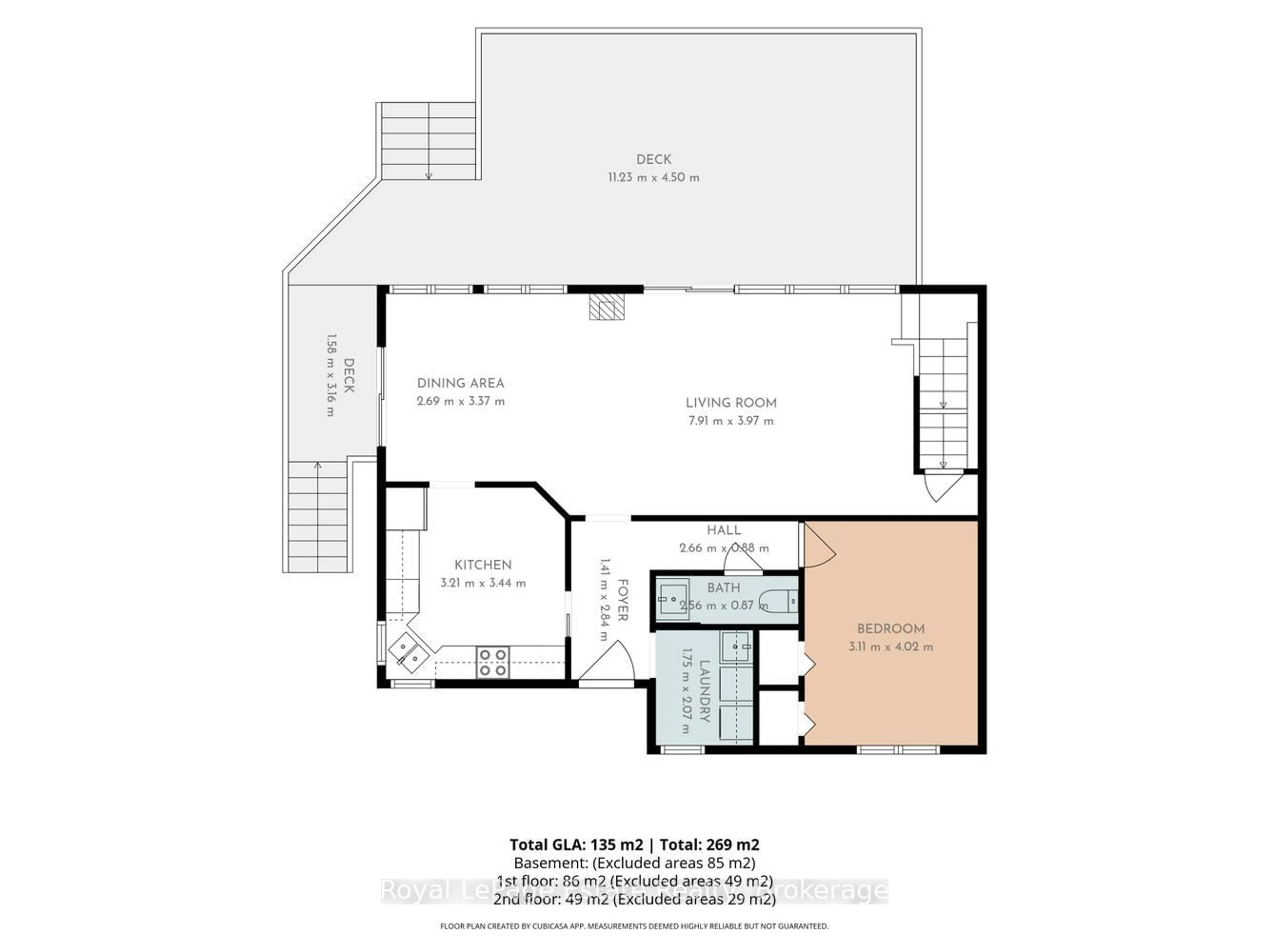 Floor plan for 32 London St, South Bruce Peninsula Ontario N0H 2G0