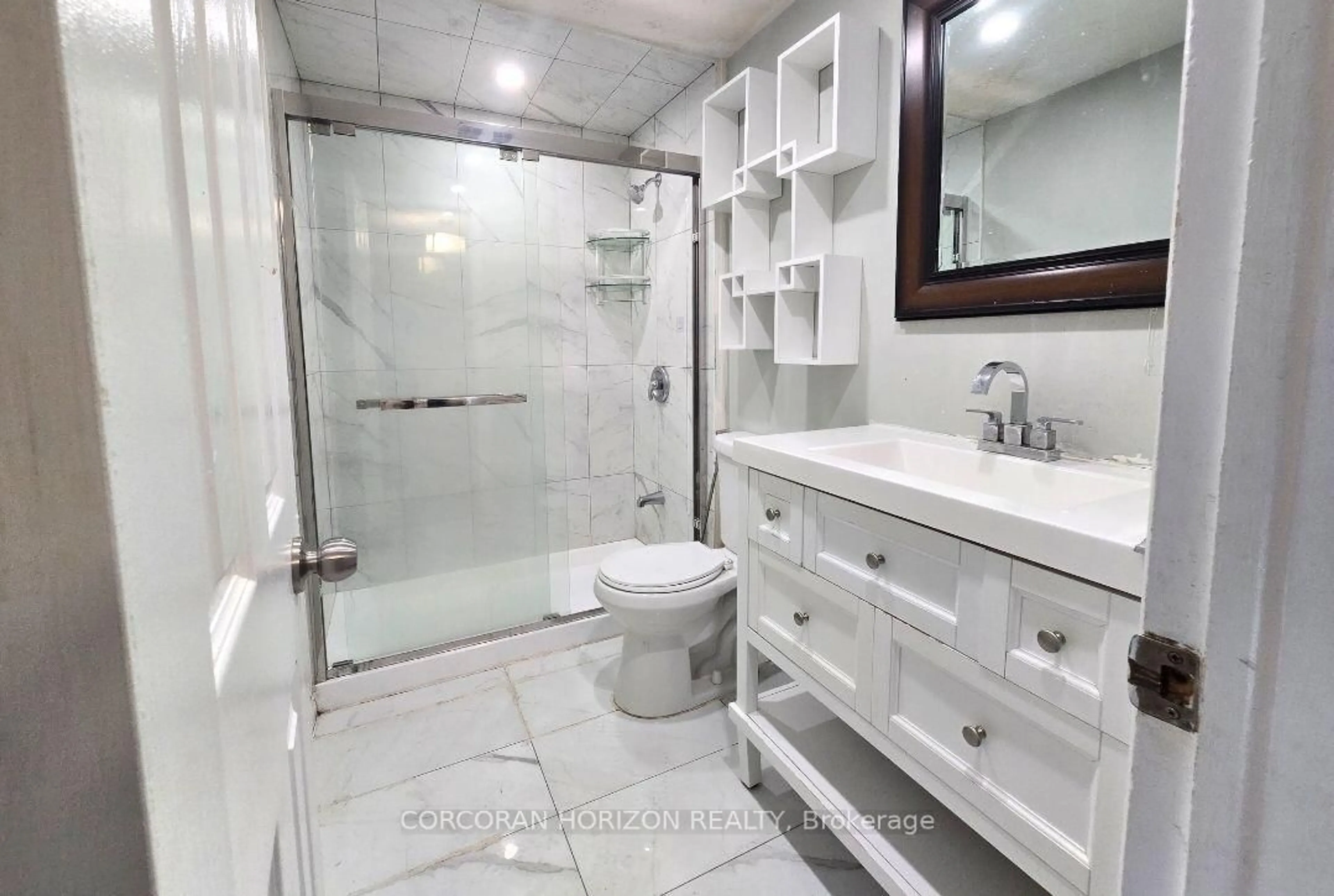 Contemporary bathroom, ceramic/tile floor for 1600 Culver Dr #20, London East Ontario N5V 3H5
