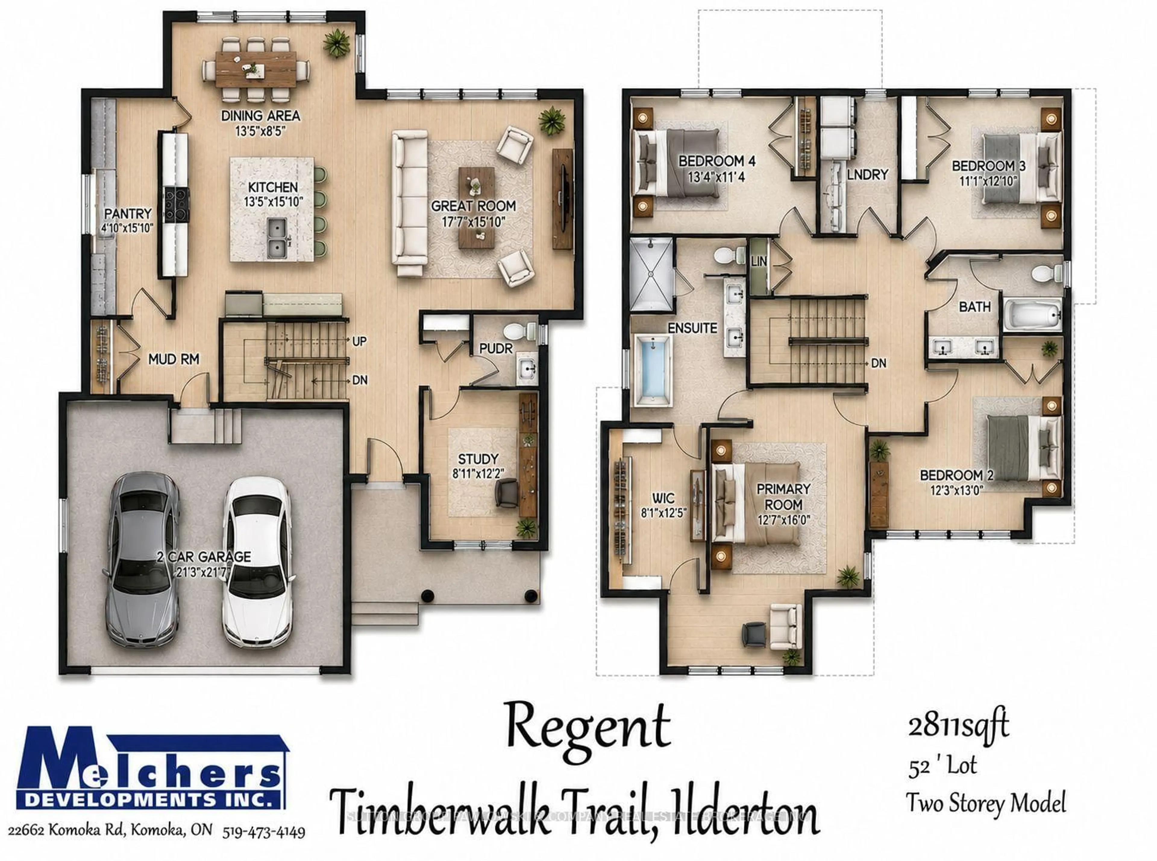Floor plan for 123 TIMBERWALK Tr #LOT # 41, Middlesex Centre Ontario N0M 2A0