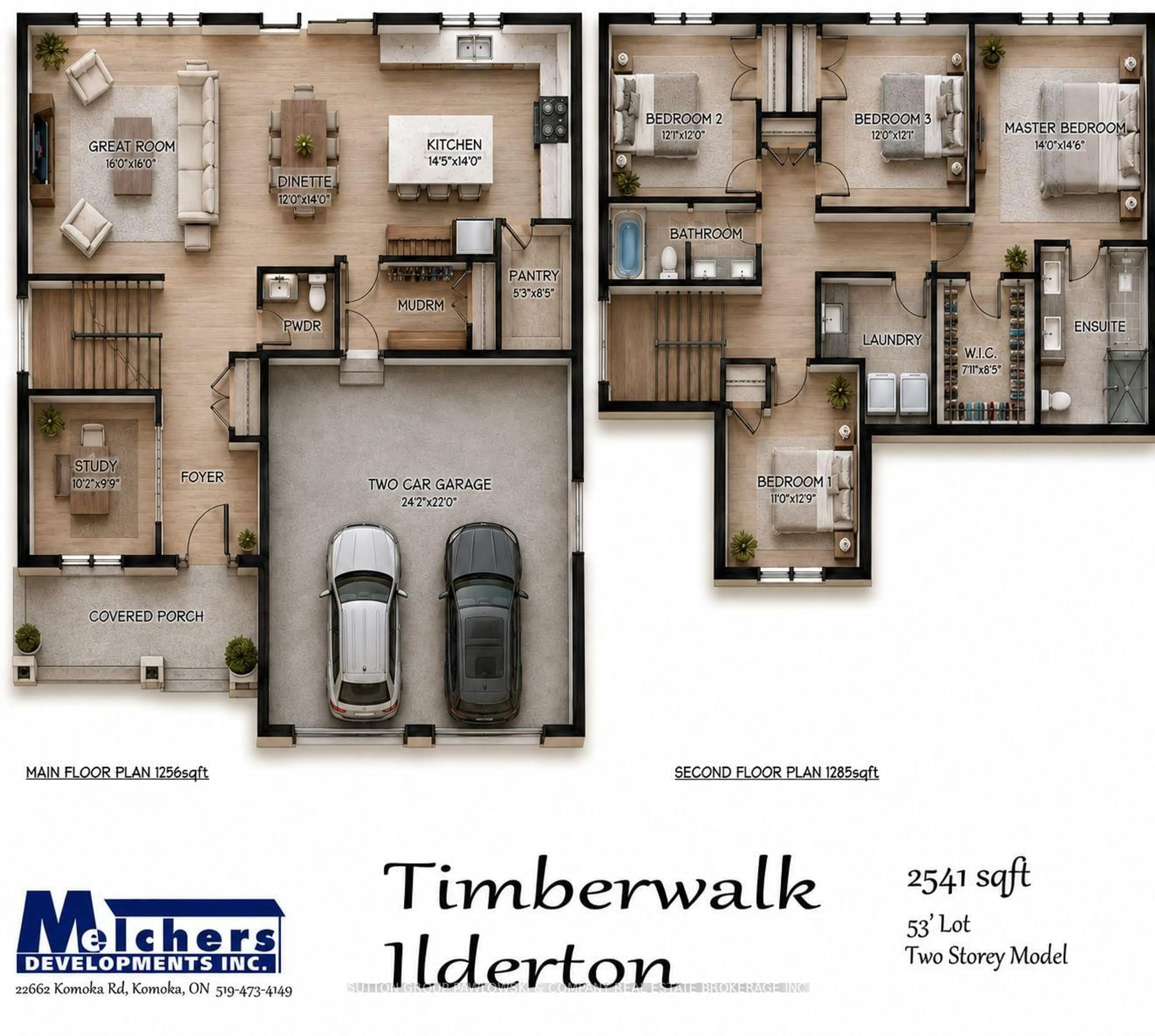 Floor plan for 111 TIMBERWALK Tr #LOT #44, Middlesex Centre Ontario N0M 2A0