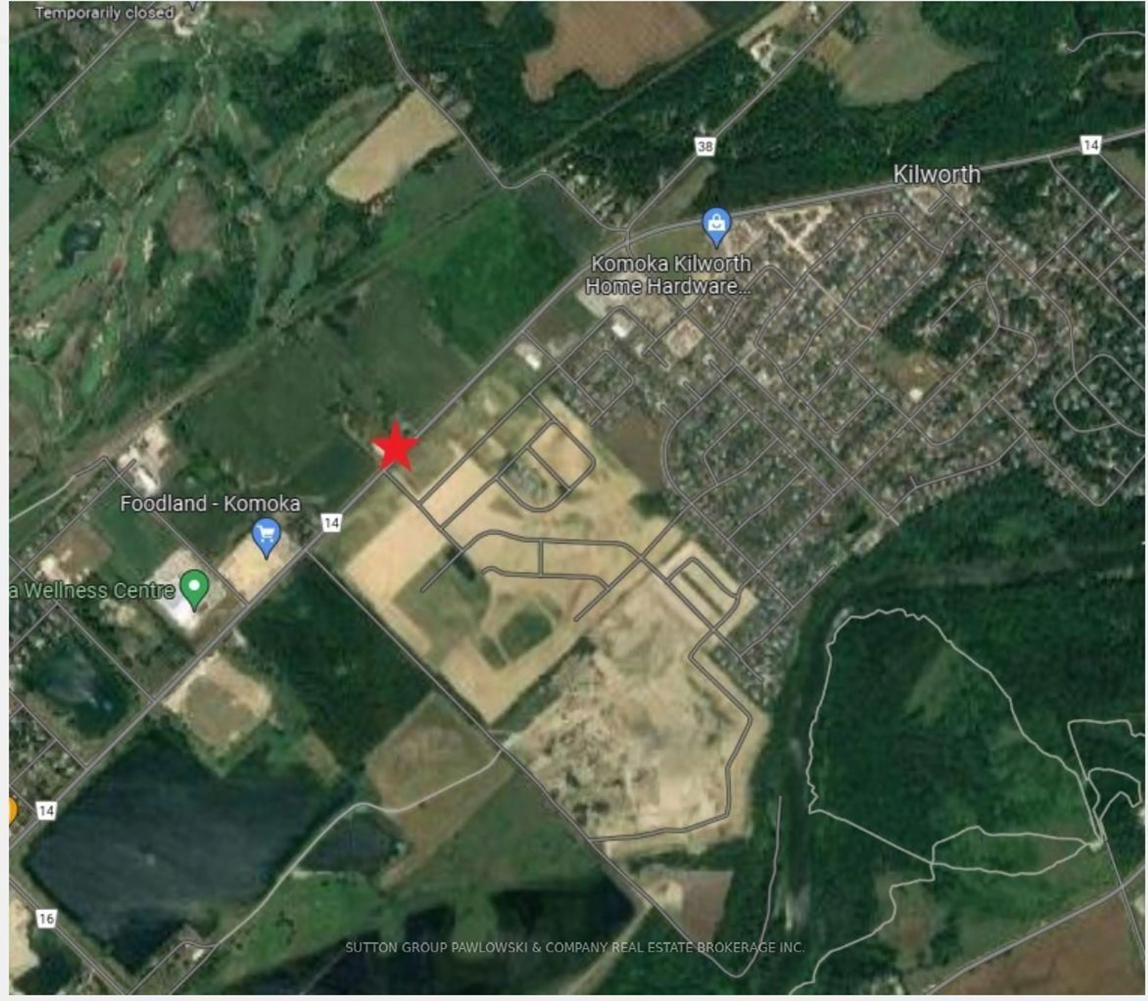 Picture of a map for 36 Benner Blvd #LOT #66, Middlesex Centre Ontario N0L 1R0