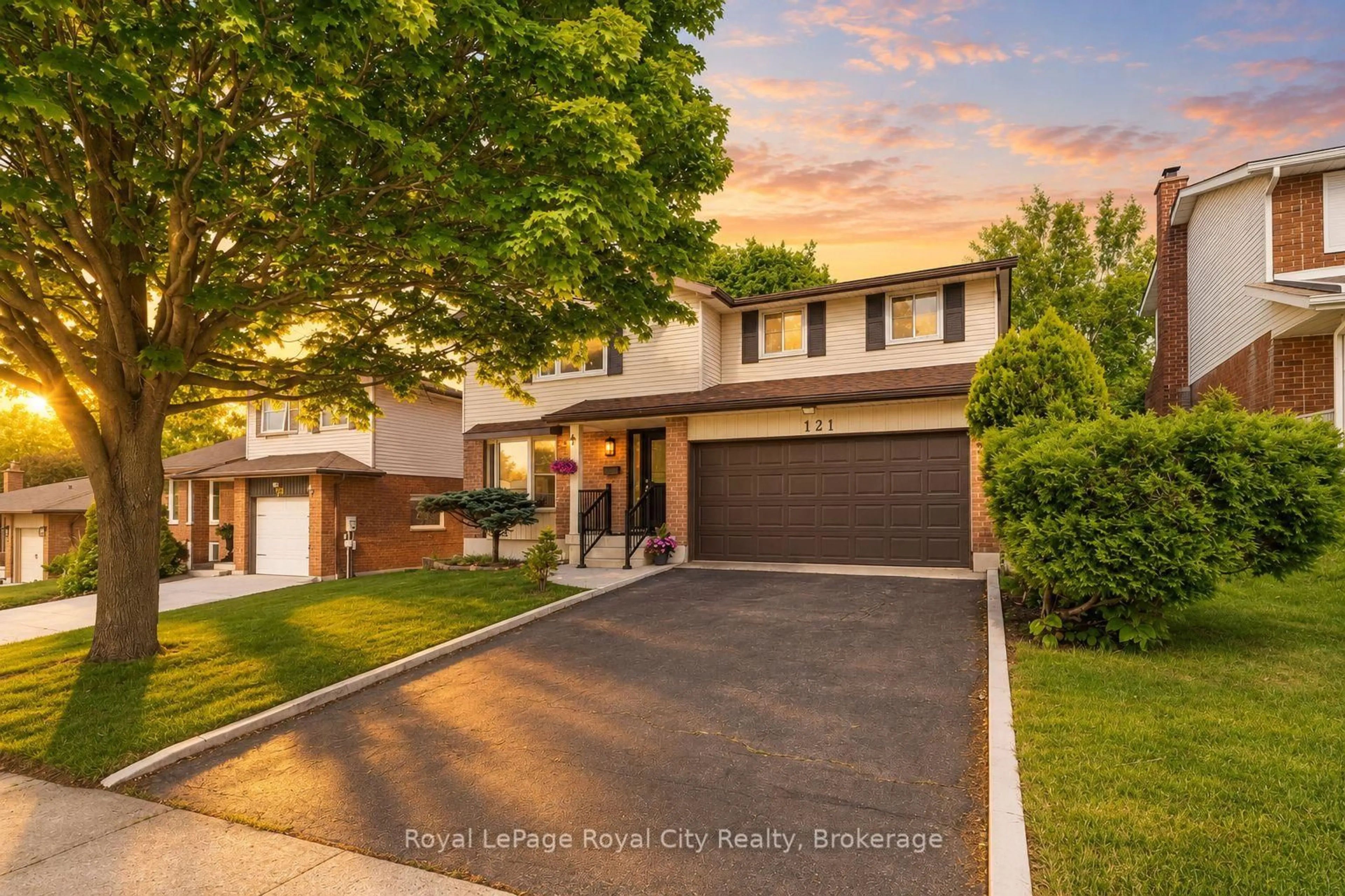 Home with brick exterior material, street for 121 Imperial Rd, Guelph Ontario N1H 7Z5