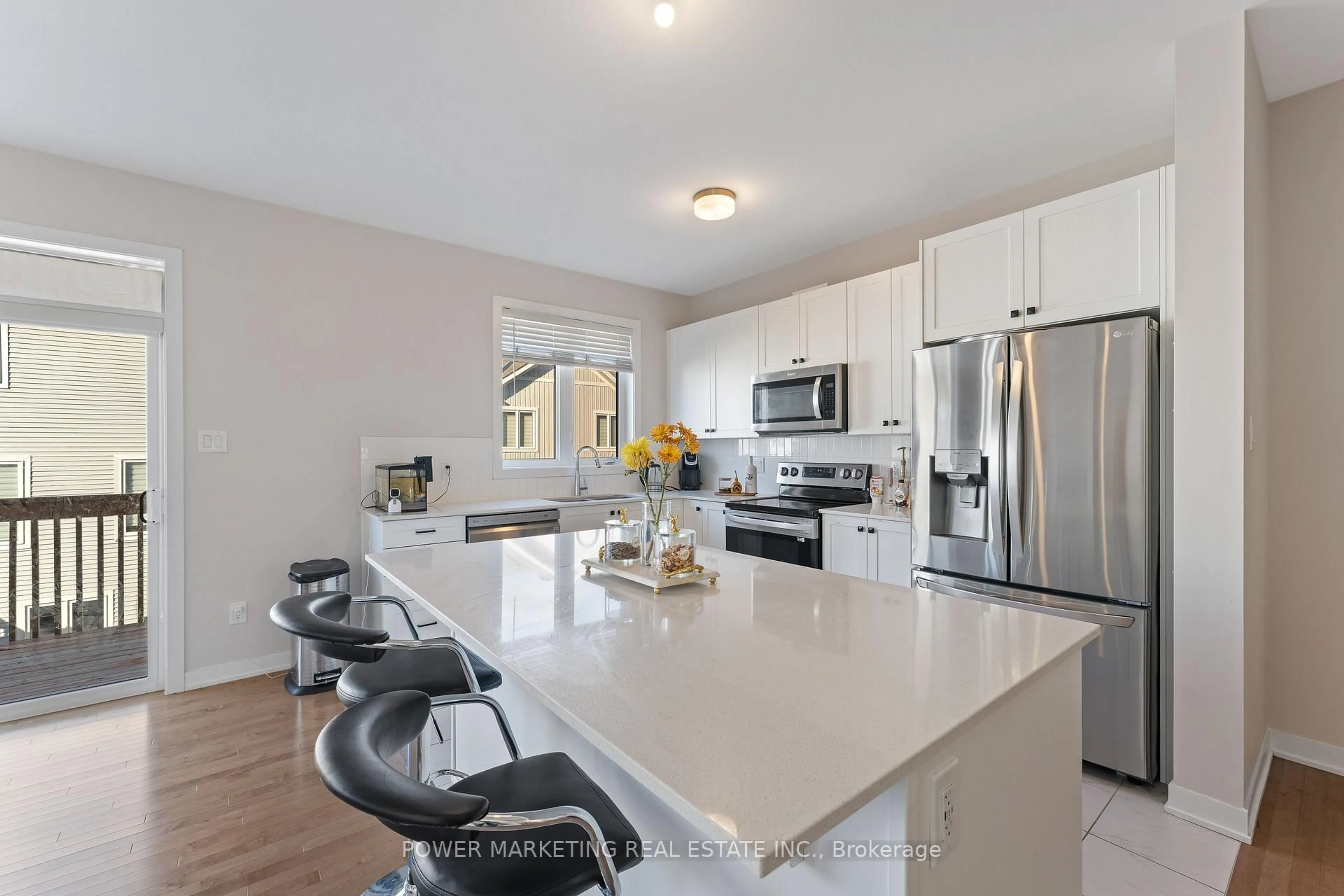 Open concept kitchen, ceramic/tile floor for 228 Appalachian Circ, Ottawa Ontario K2J 6X4