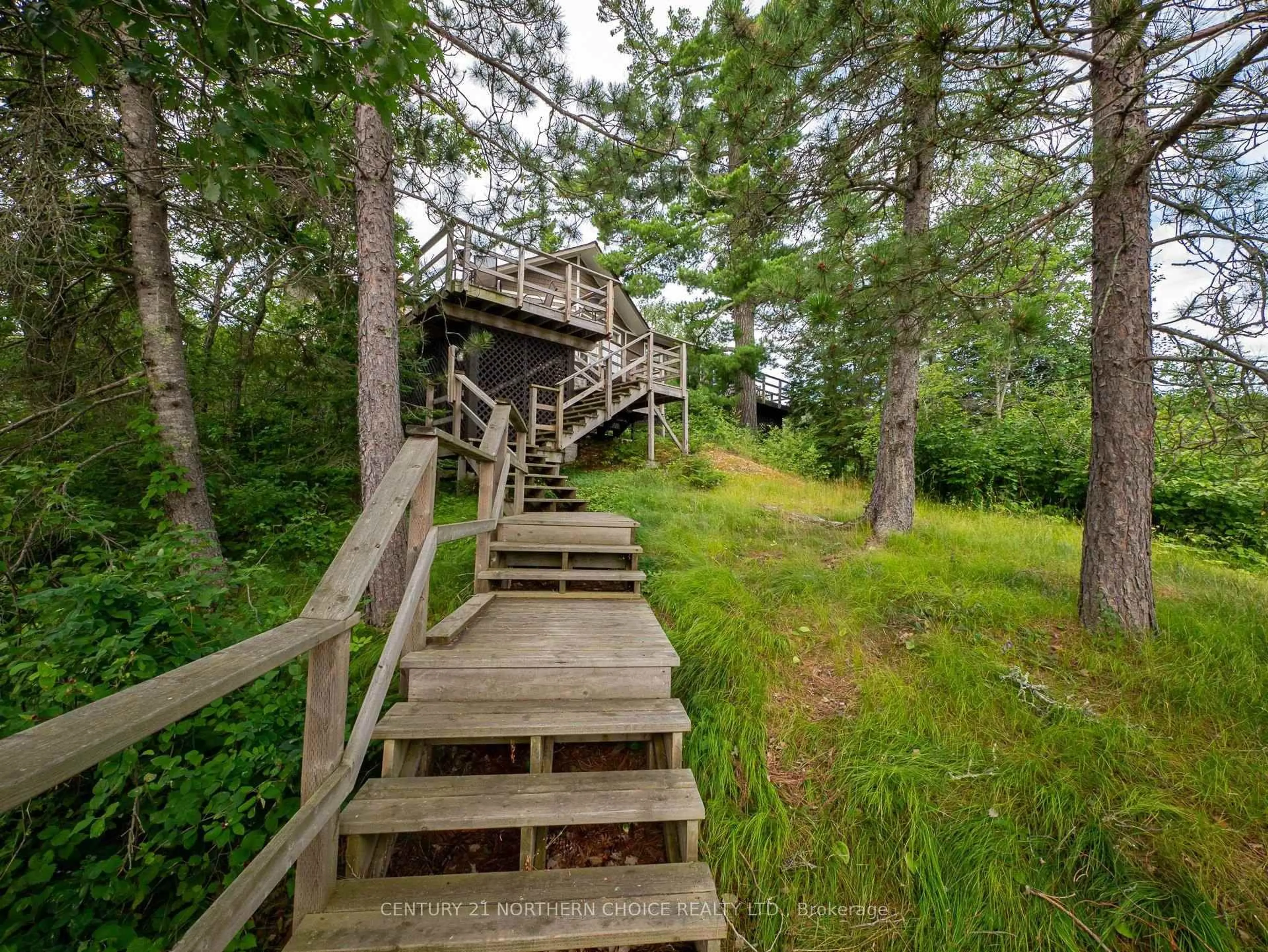 Stairs for D142 Holmstroms Marsh, Kenora Remote Area Ontario P0X 1C0