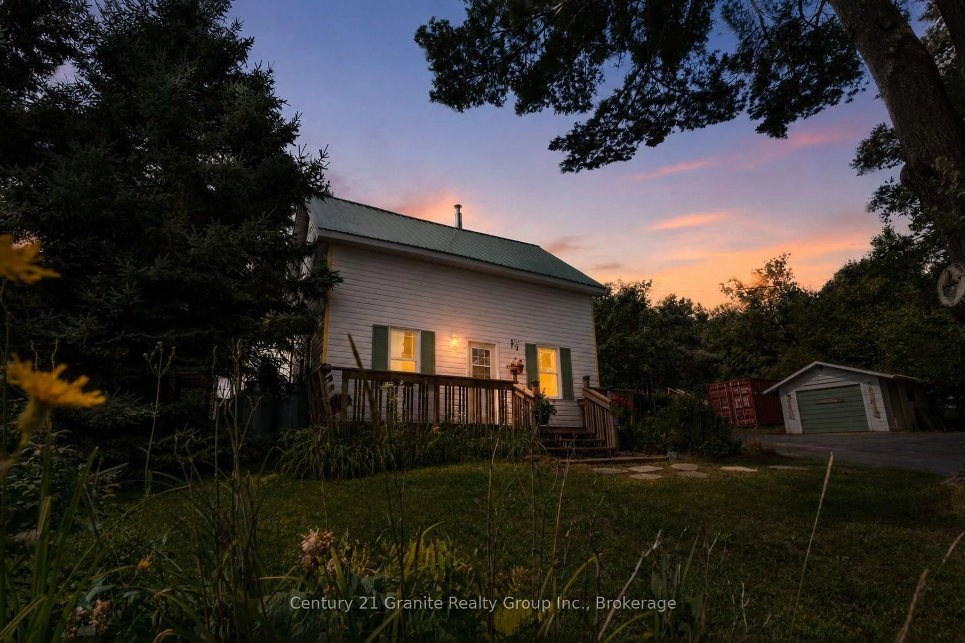 A pic from outside/outdoor area/front of a property/back of a property/a pic from drone, building for 197 Bobcaygeon Rd, Minden Hills Ontario K0M 2K0