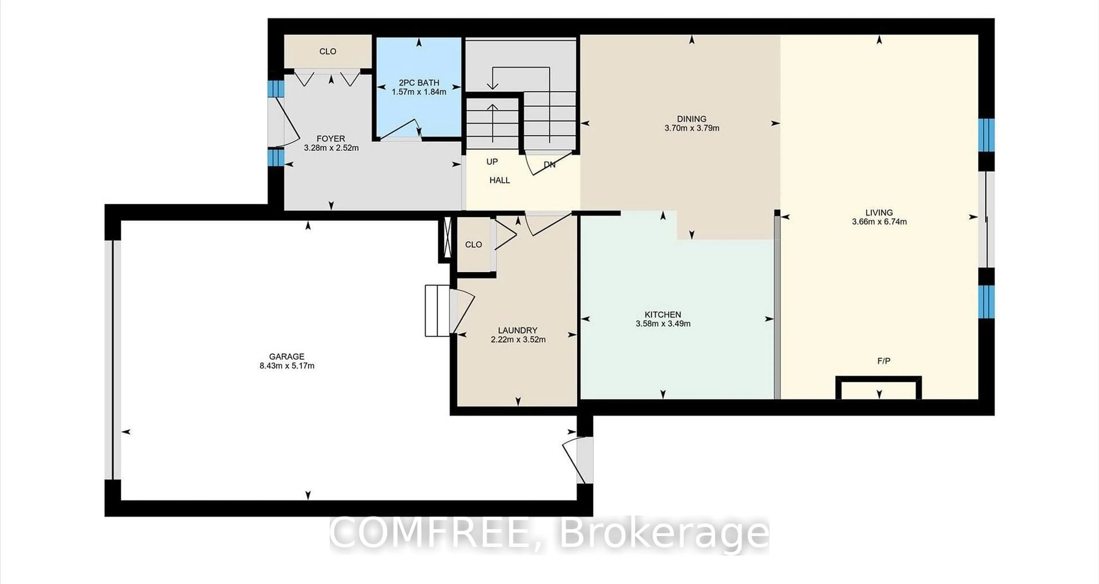Floor plan for 235 Spencer Dr, Centre Wellington Ontario N0B 1S0