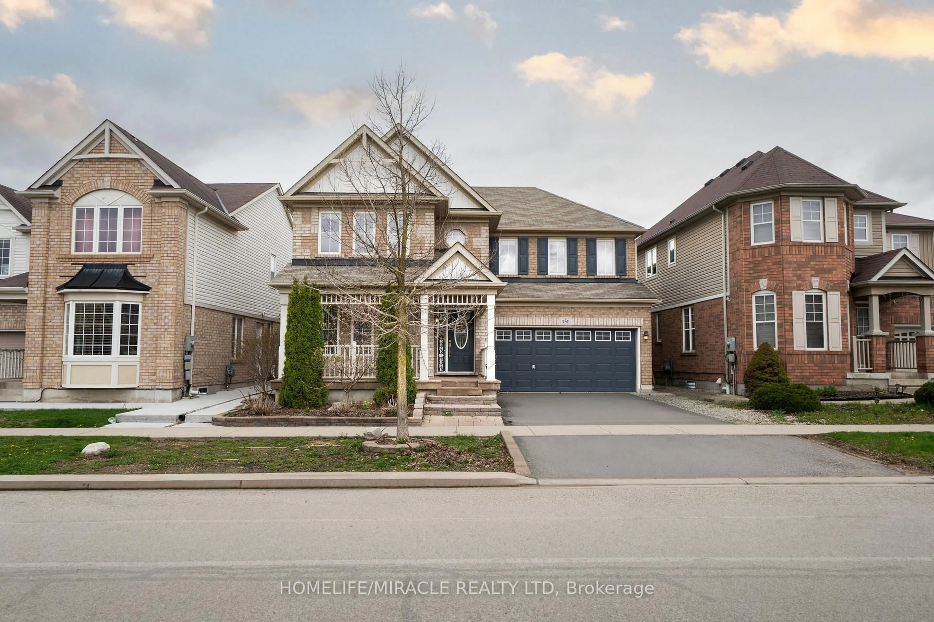 Home with brick exterior material, street for 151 Baldwin Dr, Cambridge Ontario N3C 0B3