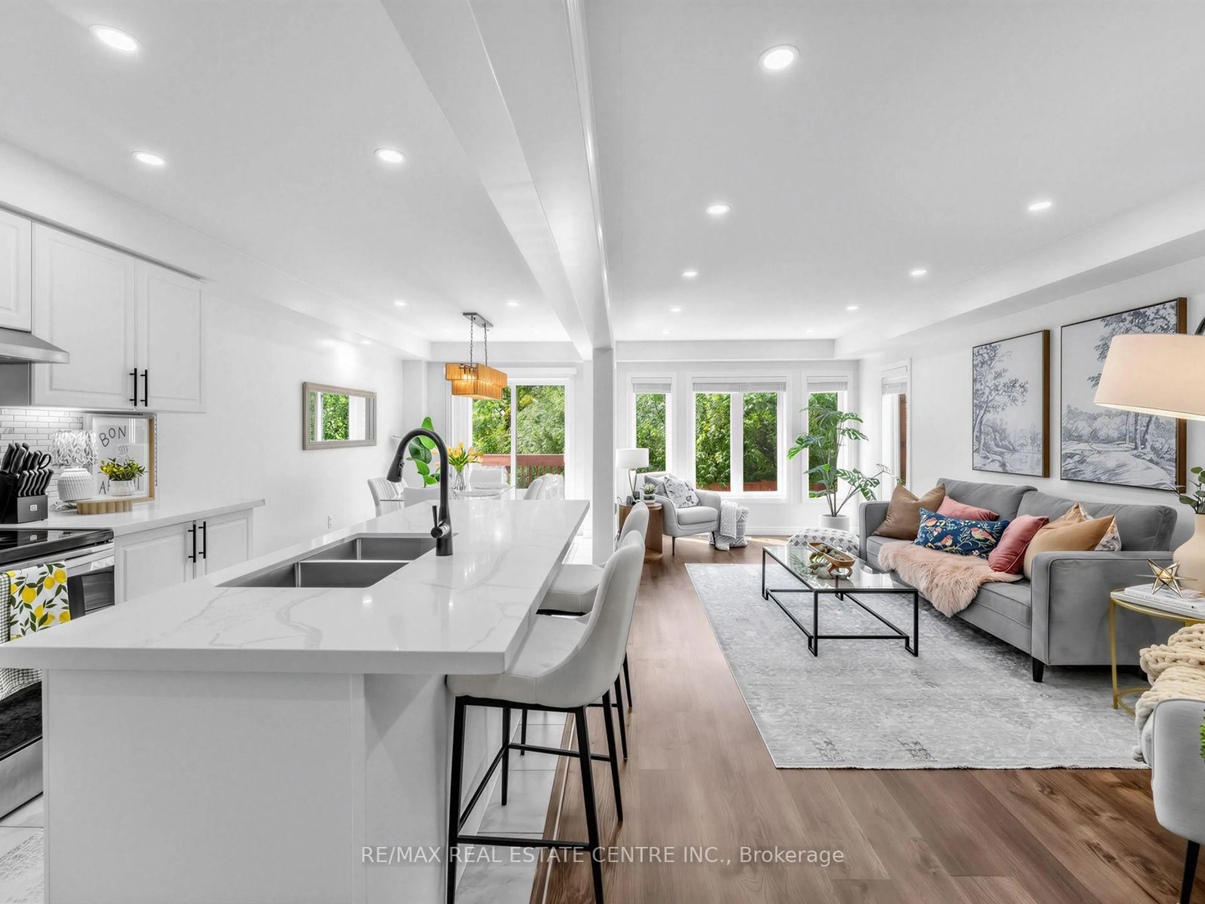 Open concept kitchen, unknown for 755 Linden Dr #35, Cambridge Ontario N3H 0E4