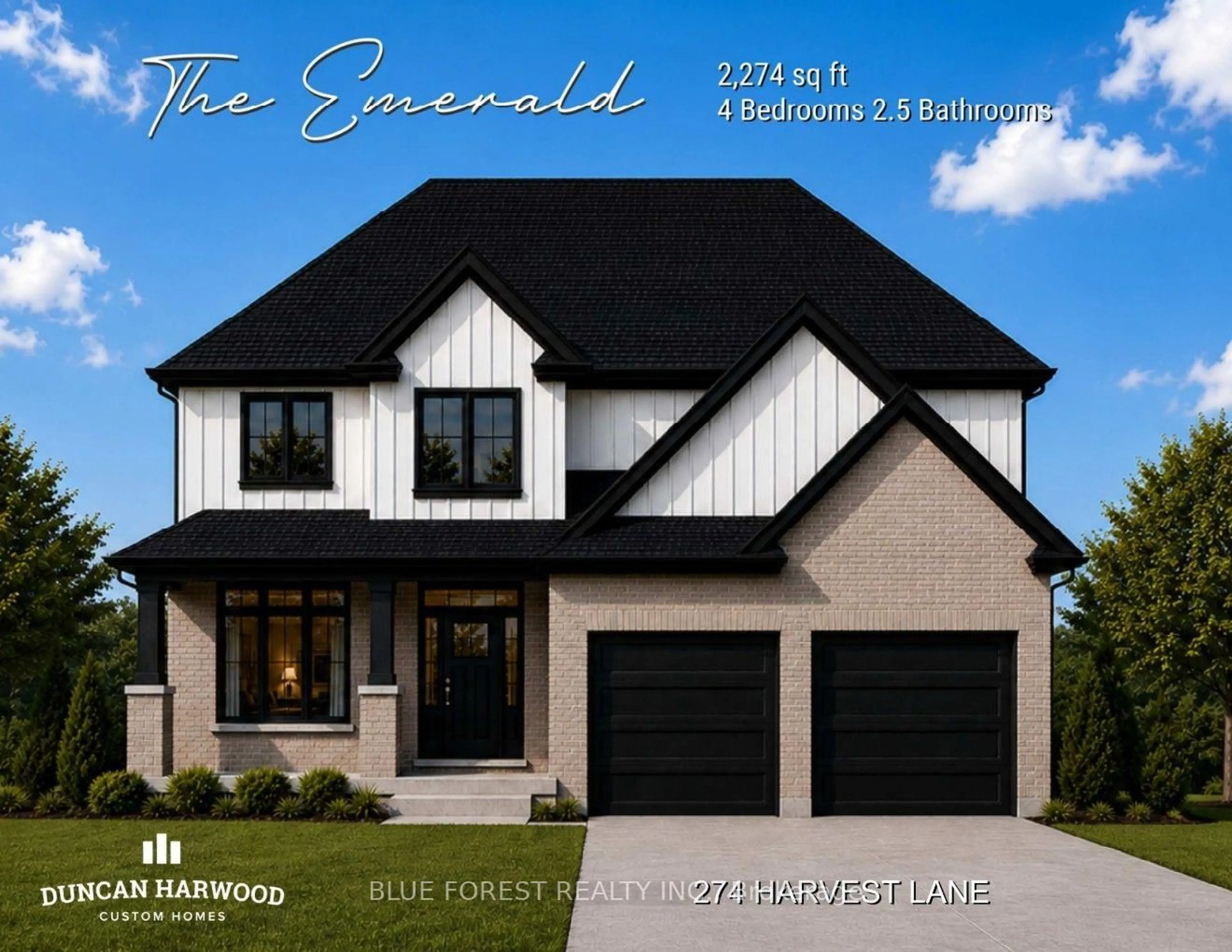 Home with brick exterior material, street for 274 Harvest Lane, Thames Centre Ontario N0L 1G2