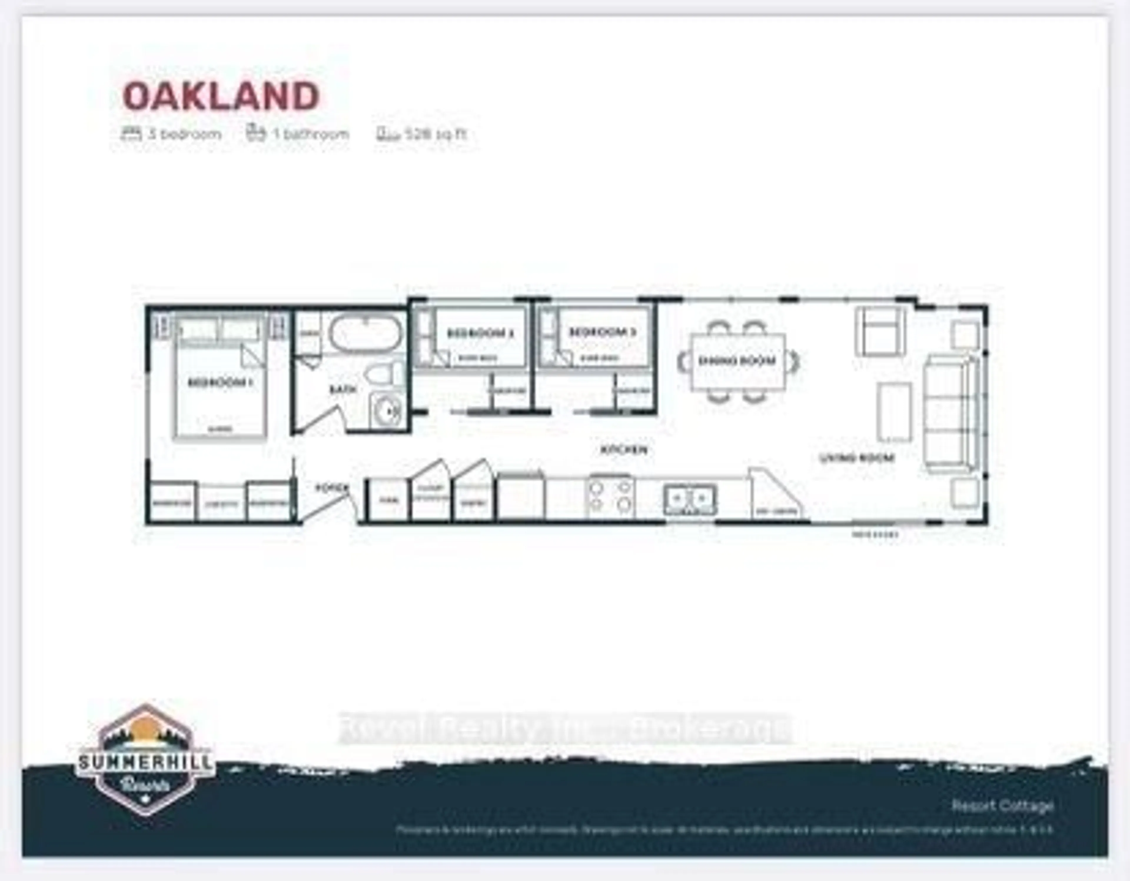 Floor plan for 657 Thunder Bridge Rd #CV082, Kawartha Lakes Ontario K9V 4R1