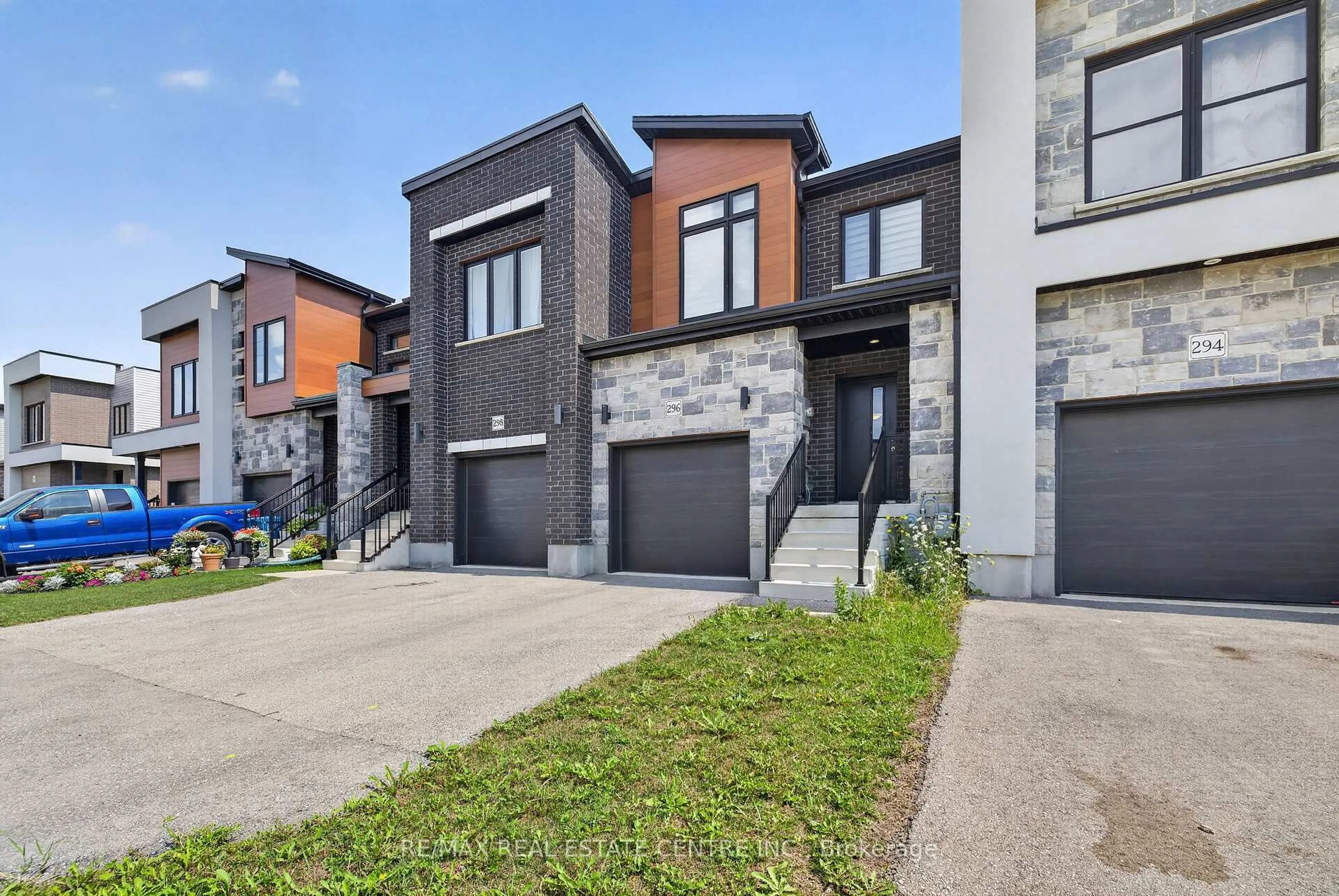 Home with brick exterior material, street for 296 Bradshaw Dr, Stratford Ontario N5A 0K2