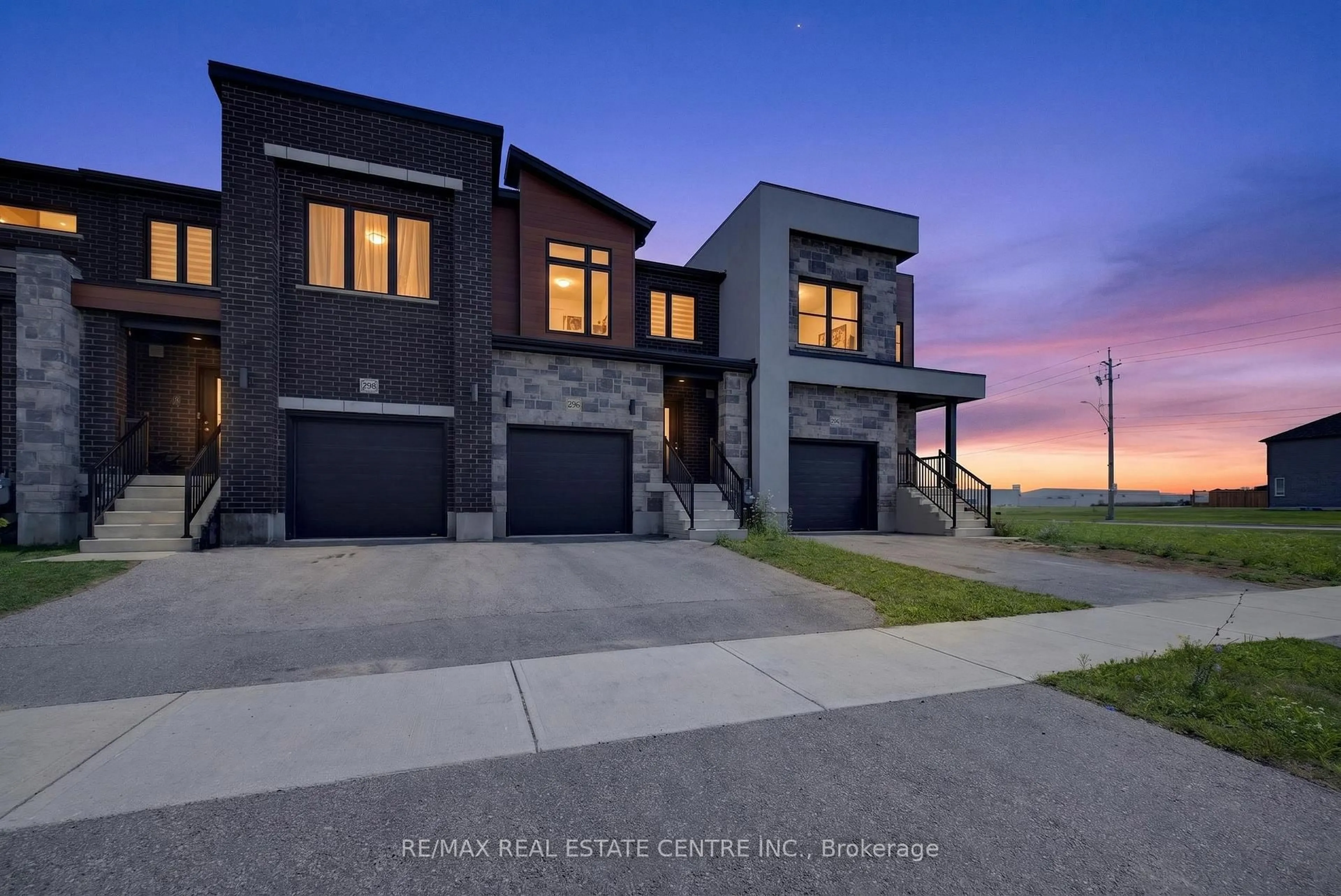 Home with brick exterior material, street for 296 Bradshaw Dr, Stratford Ontario N5A 0K2