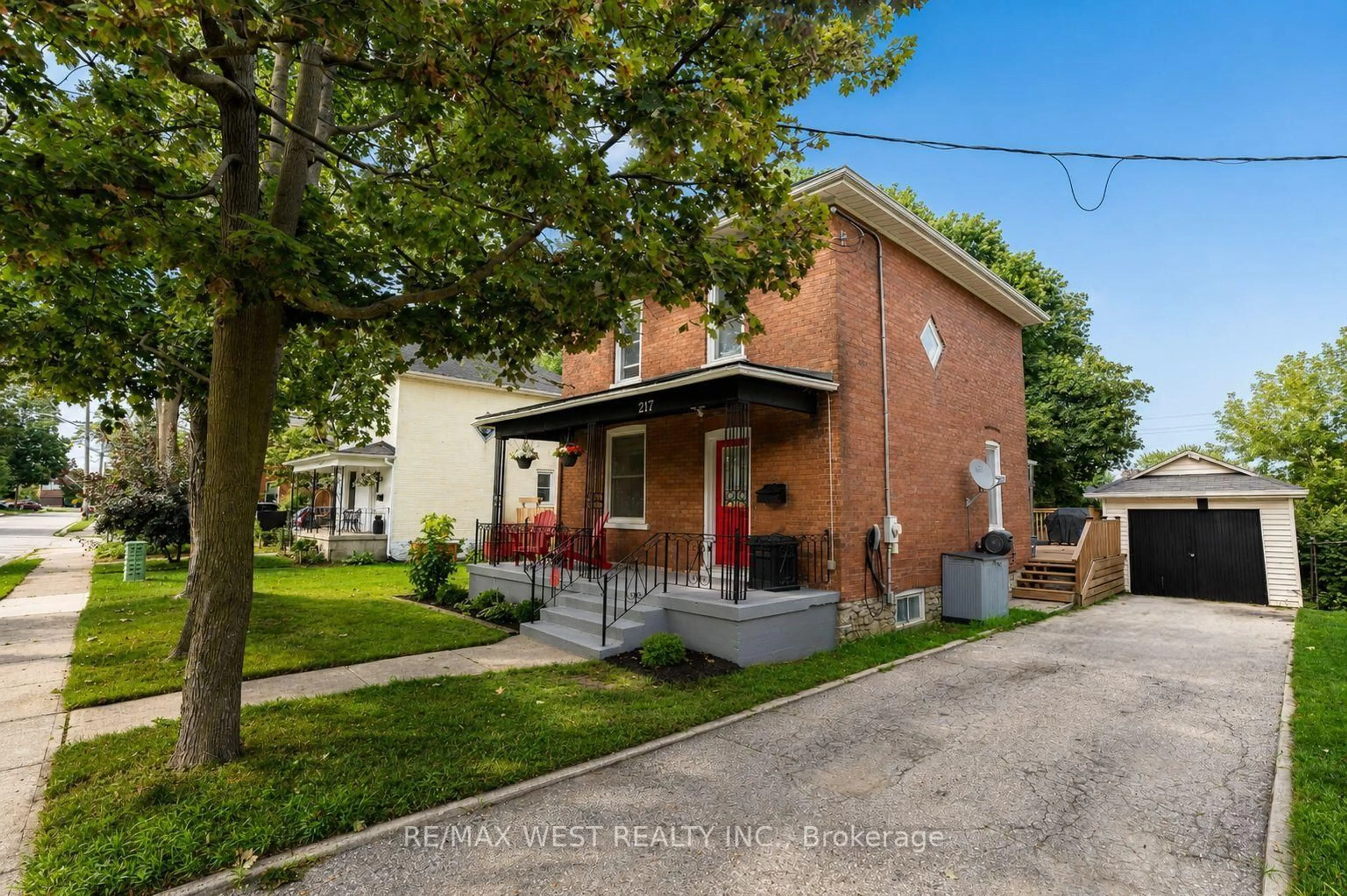 Home with brick exterior material, street for 217 HEXAM St, Cambridge Ontario N3H 4A3