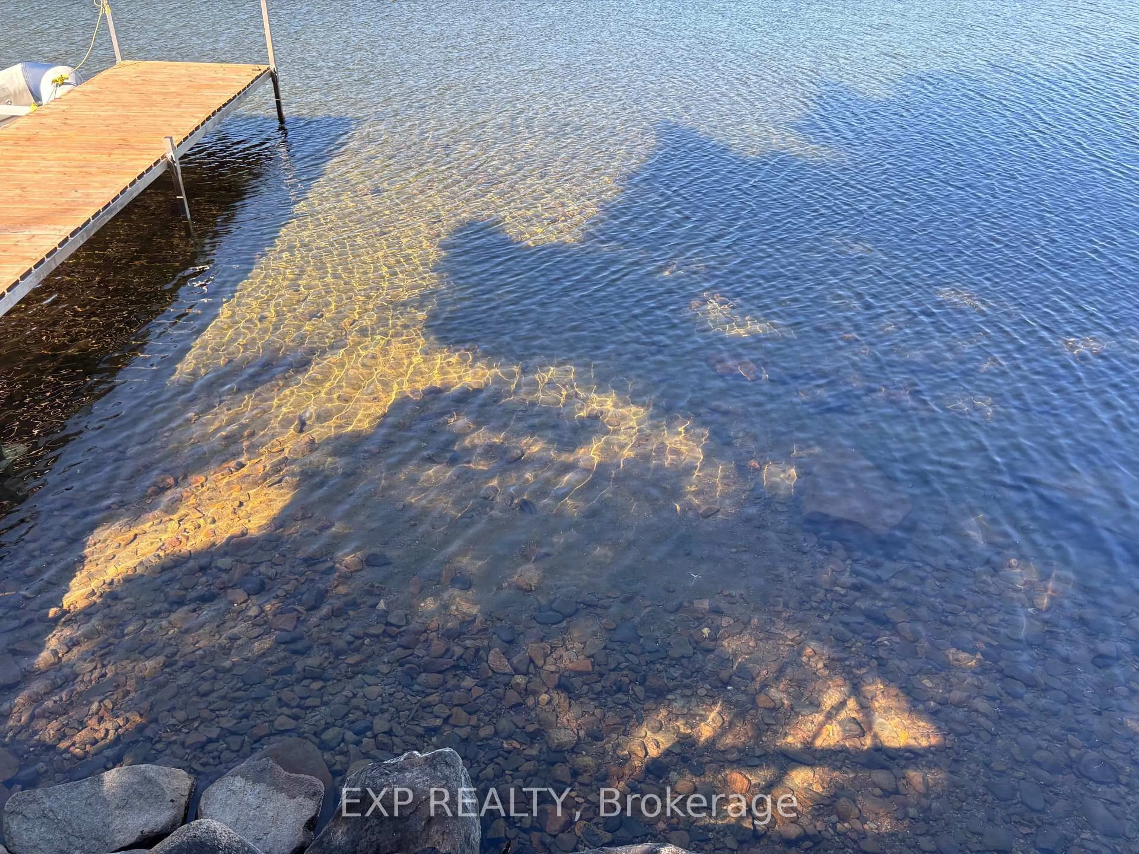 A pic from outside/outdoor area/front of a property/back of a property/a pic from drone, water/lake/river/ocean view for 134 Carson Heights Rd, Barry's Bay Ontario K0J 1B0