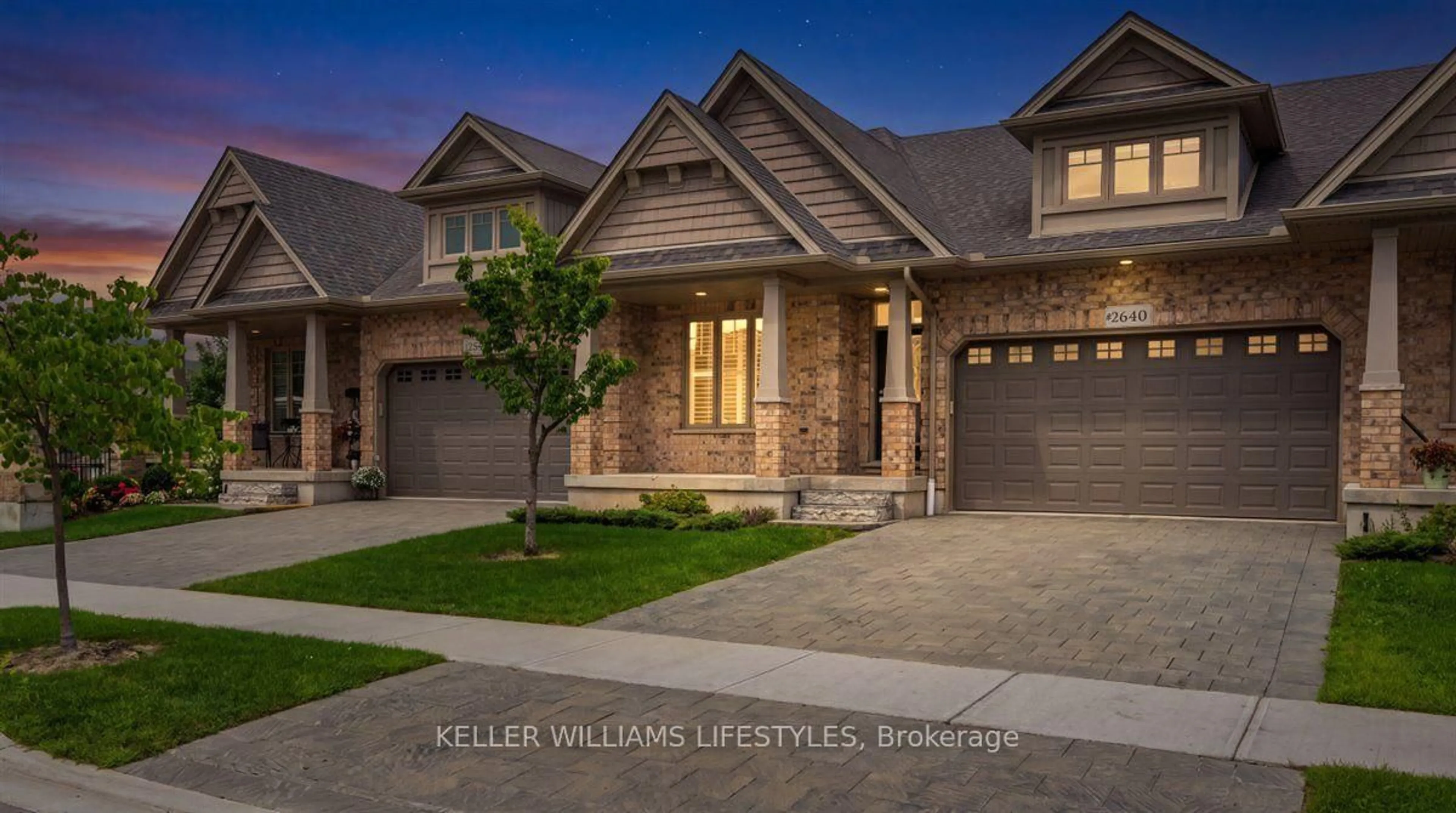 Home with brick exterior material, street for 2640 Buroak Dr, London North Ontario N6G 0Z9