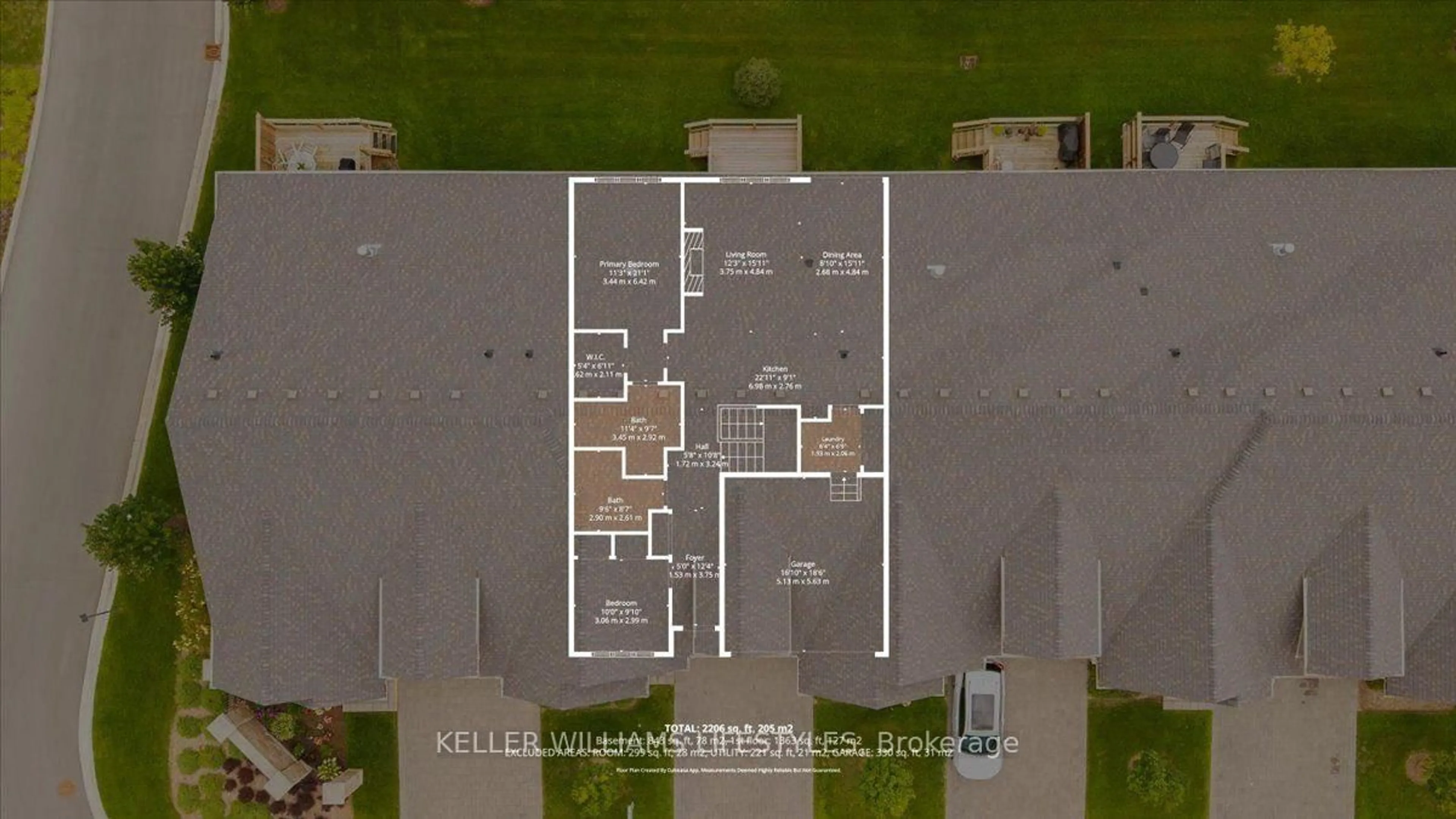 Floor plan for 2640 Buroak Dr, London North Ontario N6G 0Z9