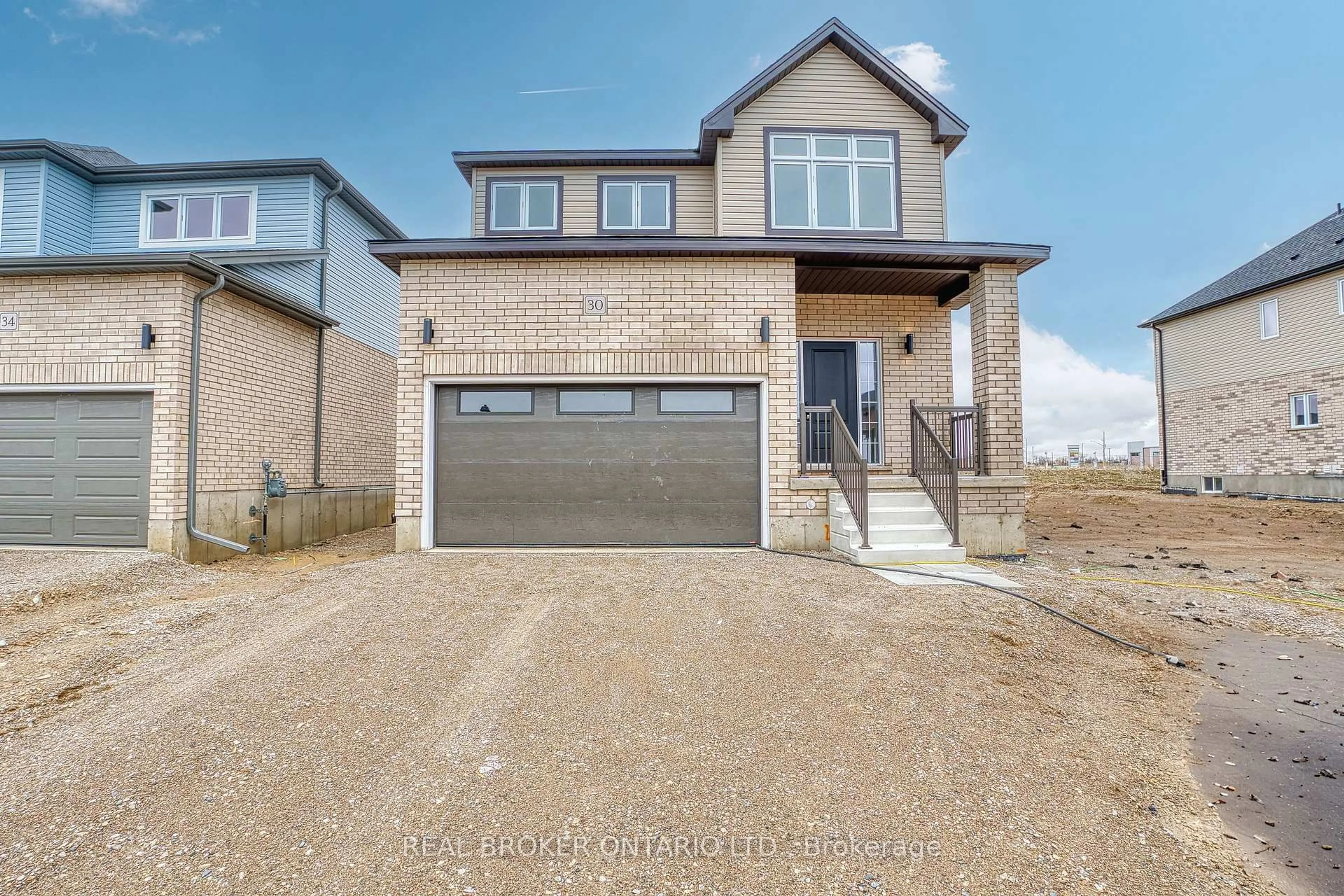 Home with brick exterior material, street for 46 FORD Dr, Stratford Ontario N5A 0L3
