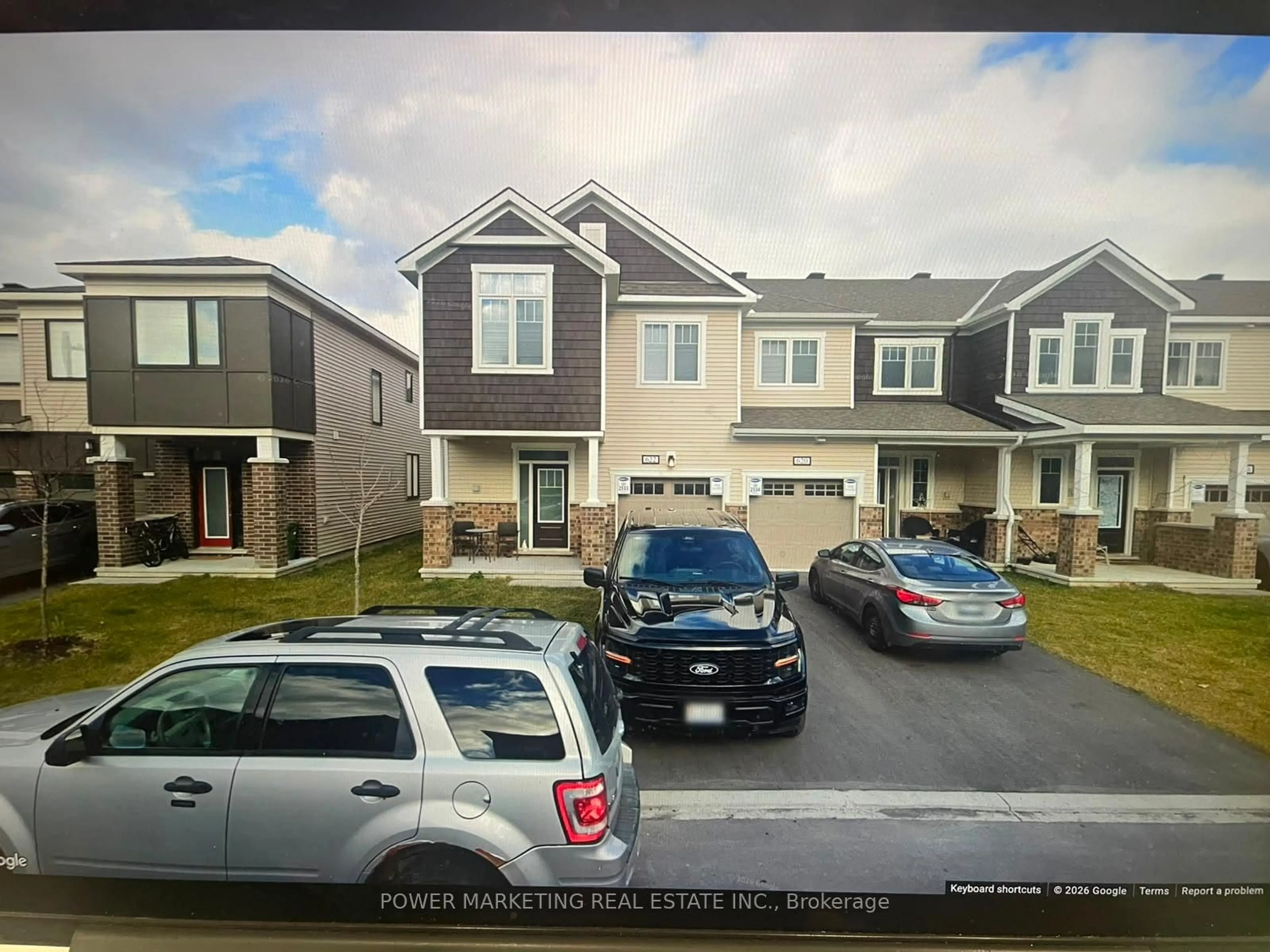 A pic from outside/outdoor area/front of a property/back of a property/a pic from drone, street for 622 Allied Mews, Ottawa Ontario K2S 3A1