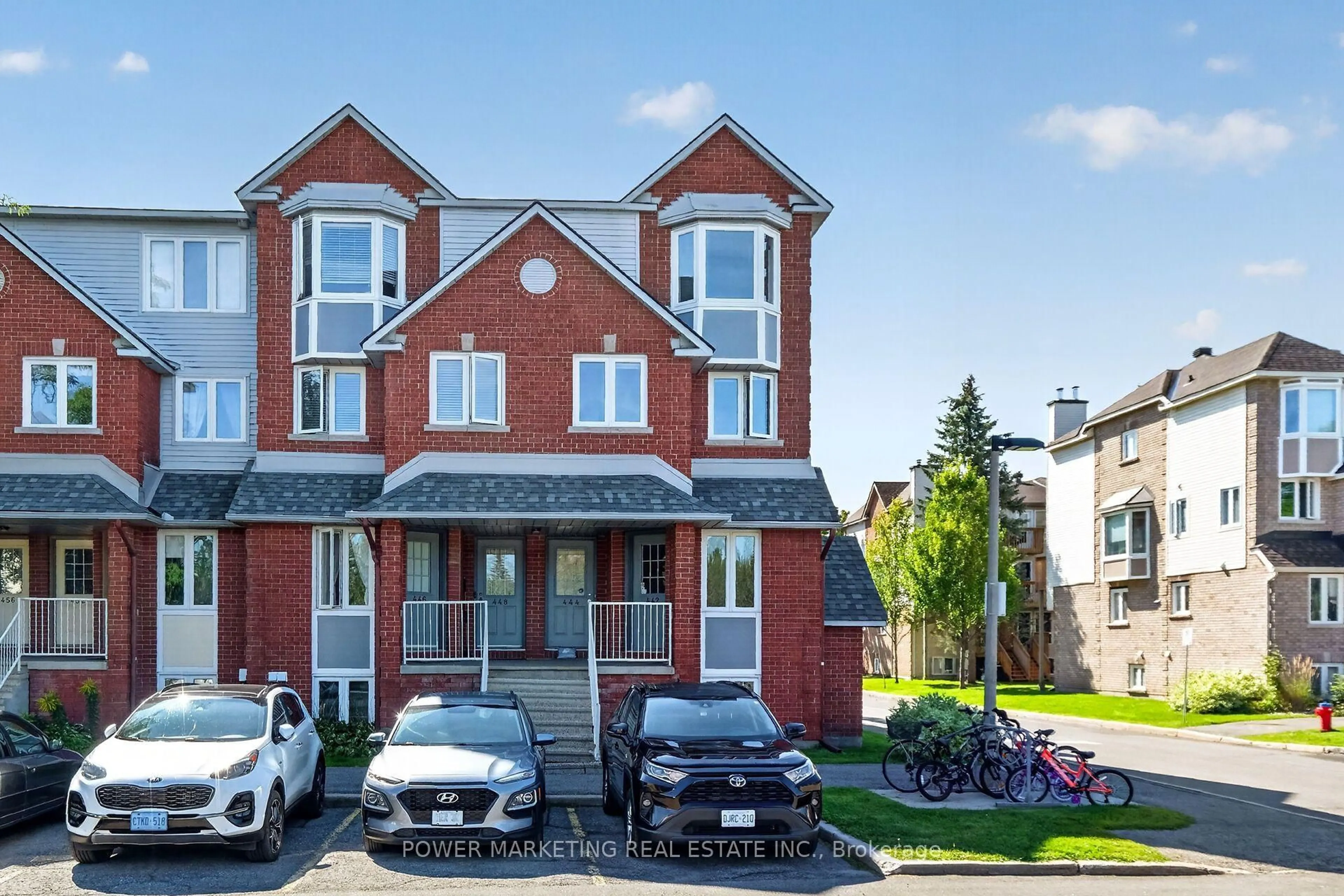Home with brick exterior material, street for 442 BRISTON Private, Ottawa Ontario K1G 5R4