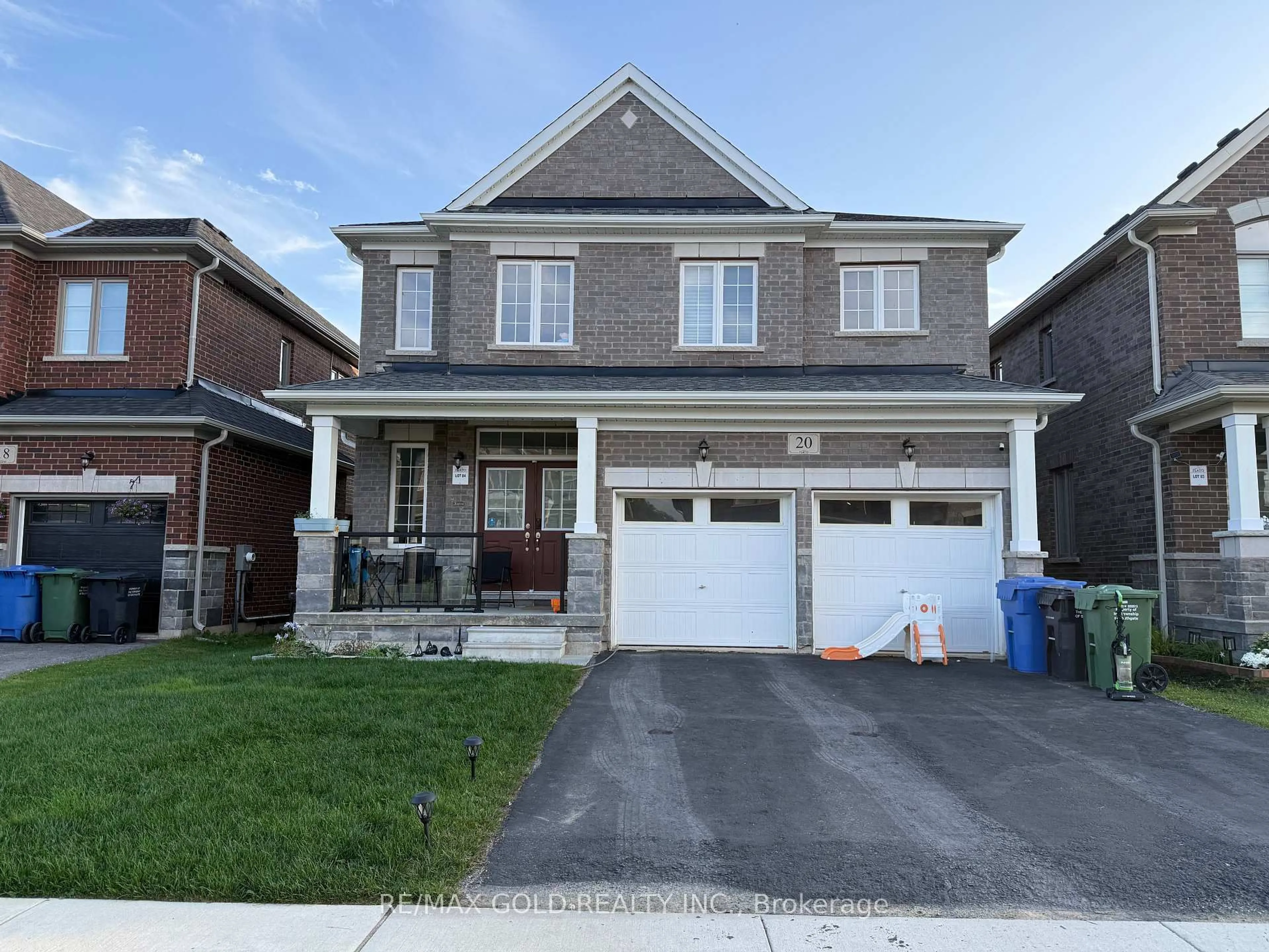 Home with brick exterior material, street for 20 Corbett St, Southgate Ontario N0C 1B0