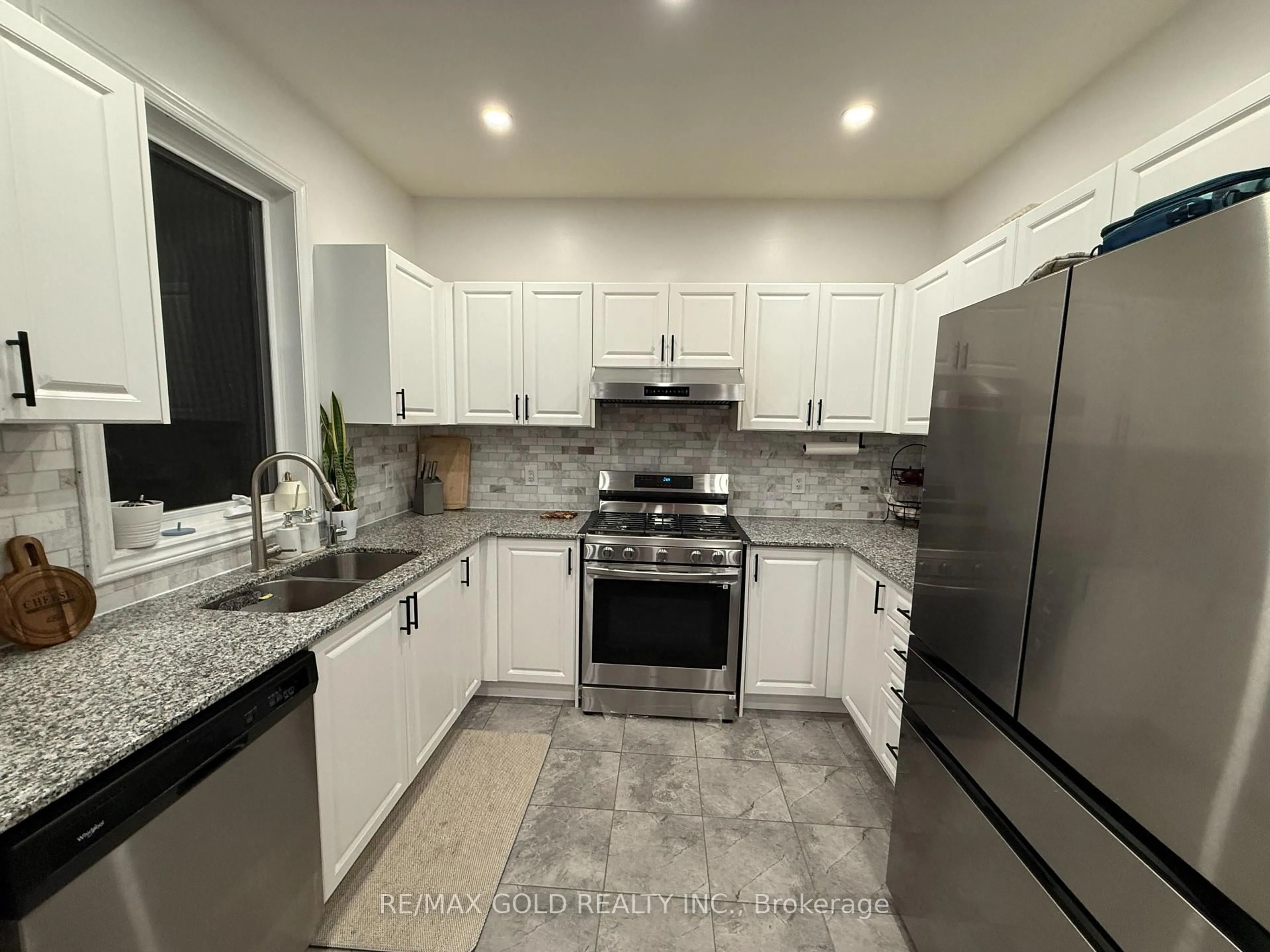 Open concept kitchen, ceramic/tile floor for 20 Corbett St, Southgate Ontario N0C 1B0