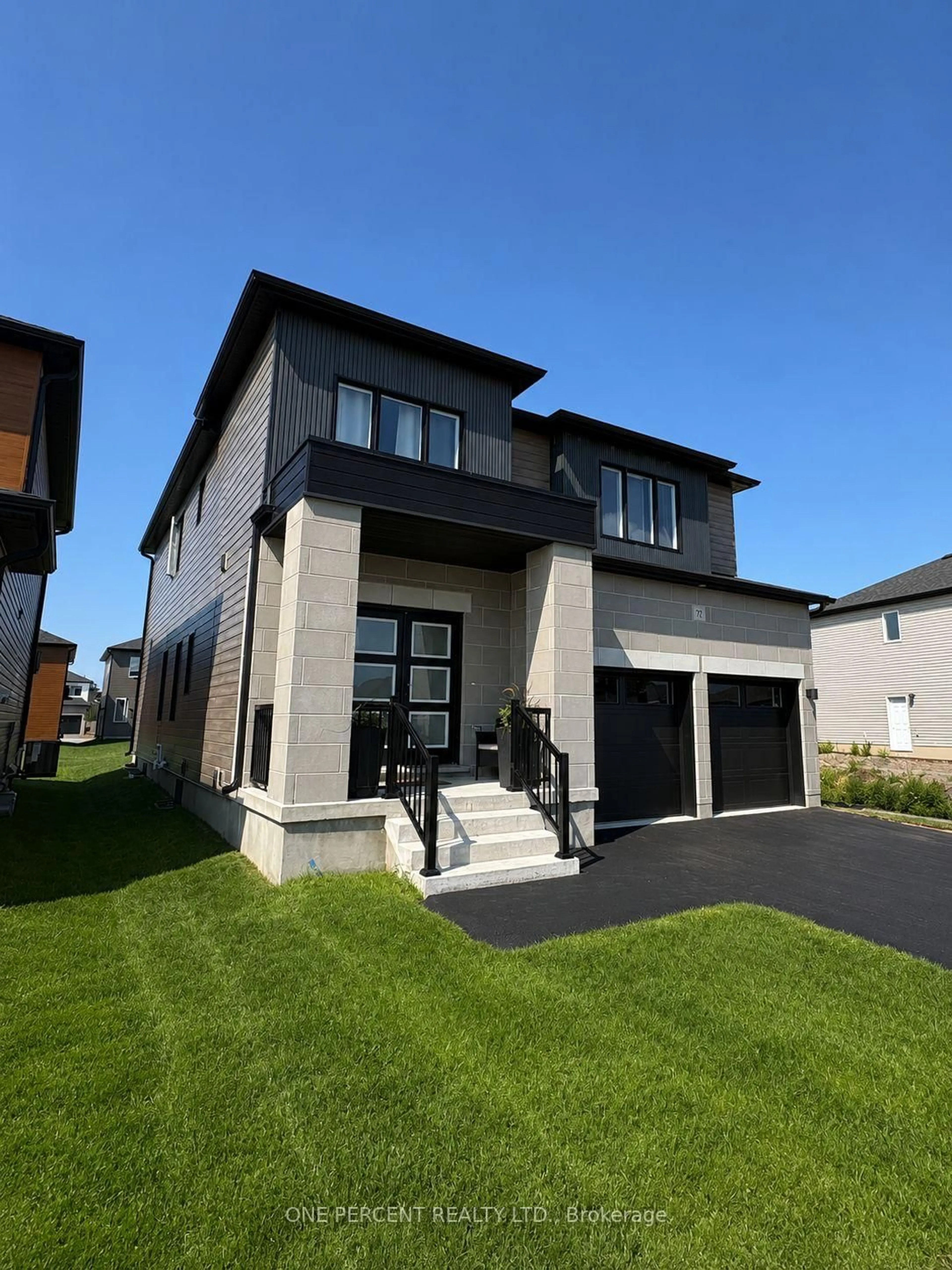 Home with brick exterior material, street for 72 Dusenbury Dr, Bissett Creek Ontario K0H 2H0
