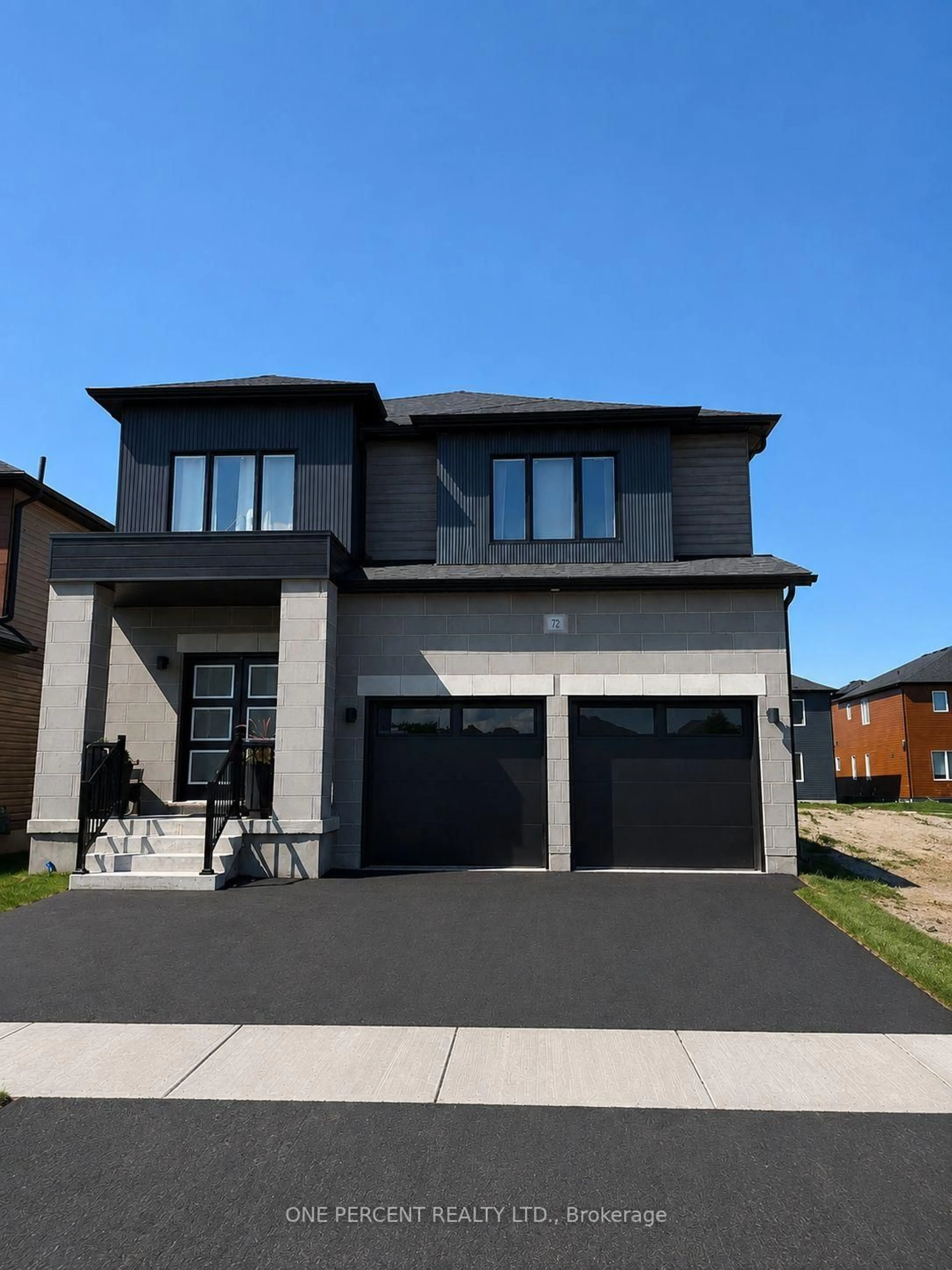 Home with brick exterior material, street for 72 Dusenbury Dr, Bissett Creek Ontario K0H 2H0