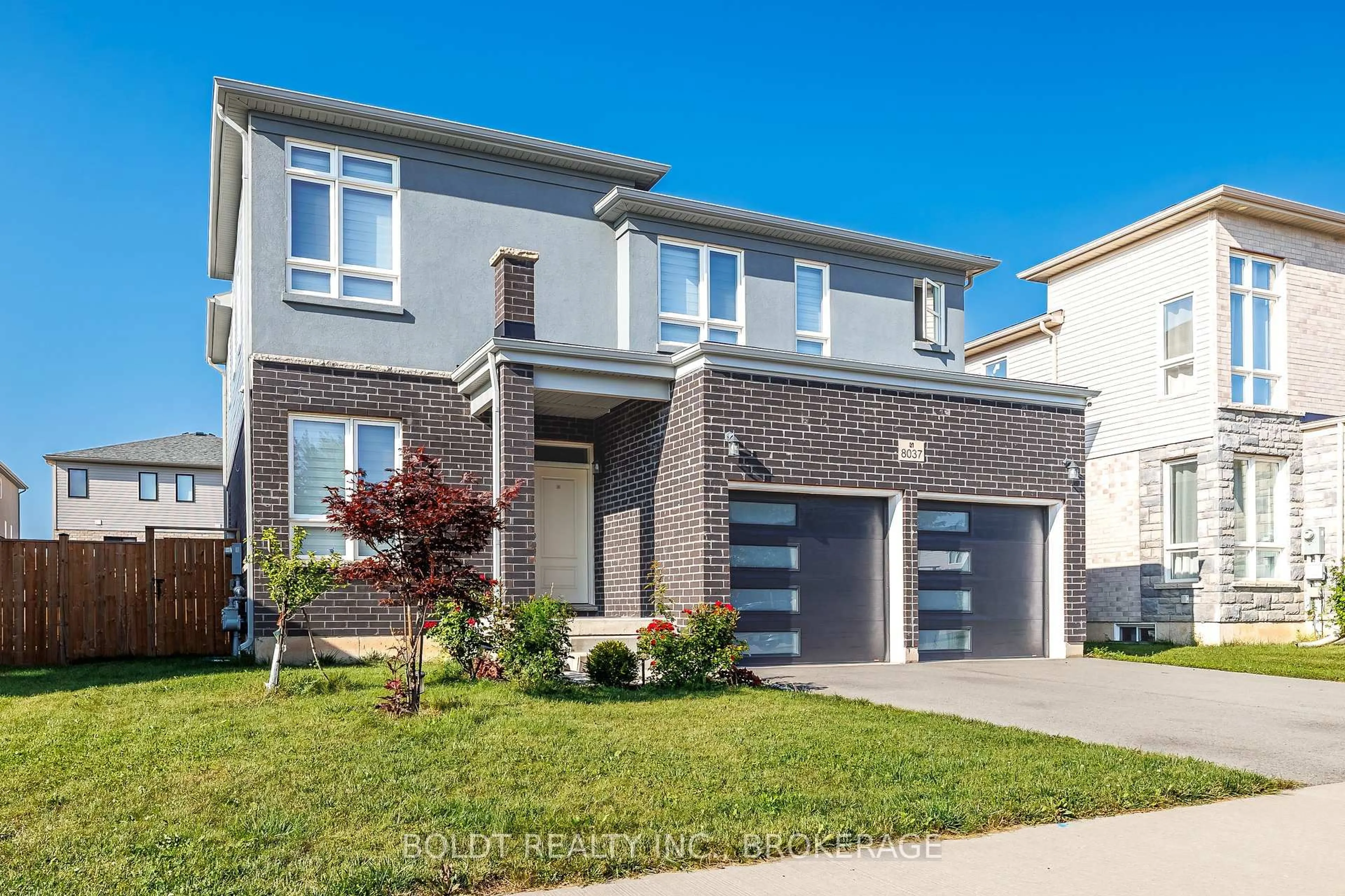 Home with brick exterior material, street for 8037 Brookside Dr, Niagara Falls Ontario L2H 3T9