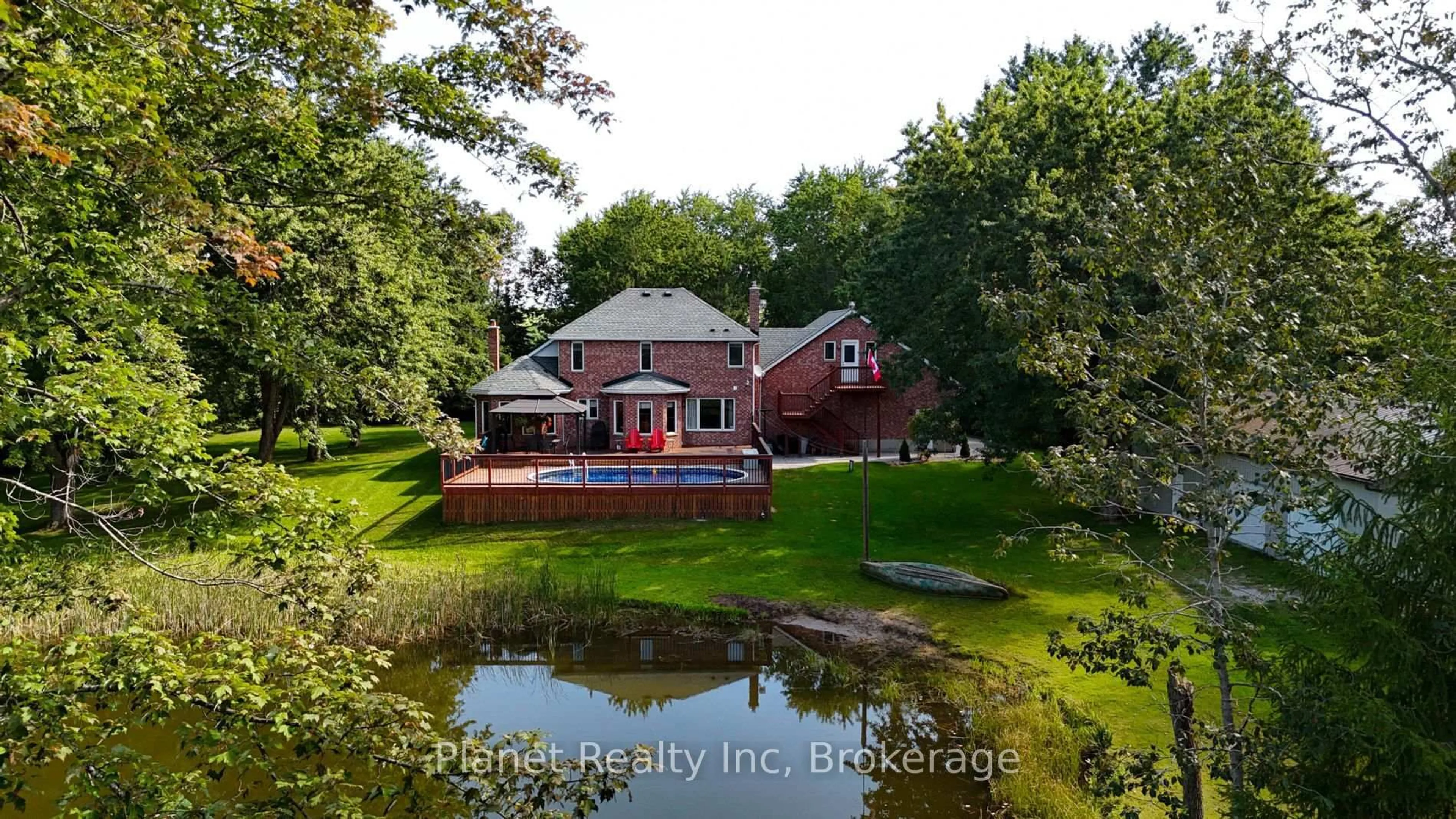 A pic from outside/outdoor area/front of a property/back of a property/a pic from drone, water/lake/river/ocean view for 5664 Sixth Line, Guelph/Eramosa Ontario N0B 2K0