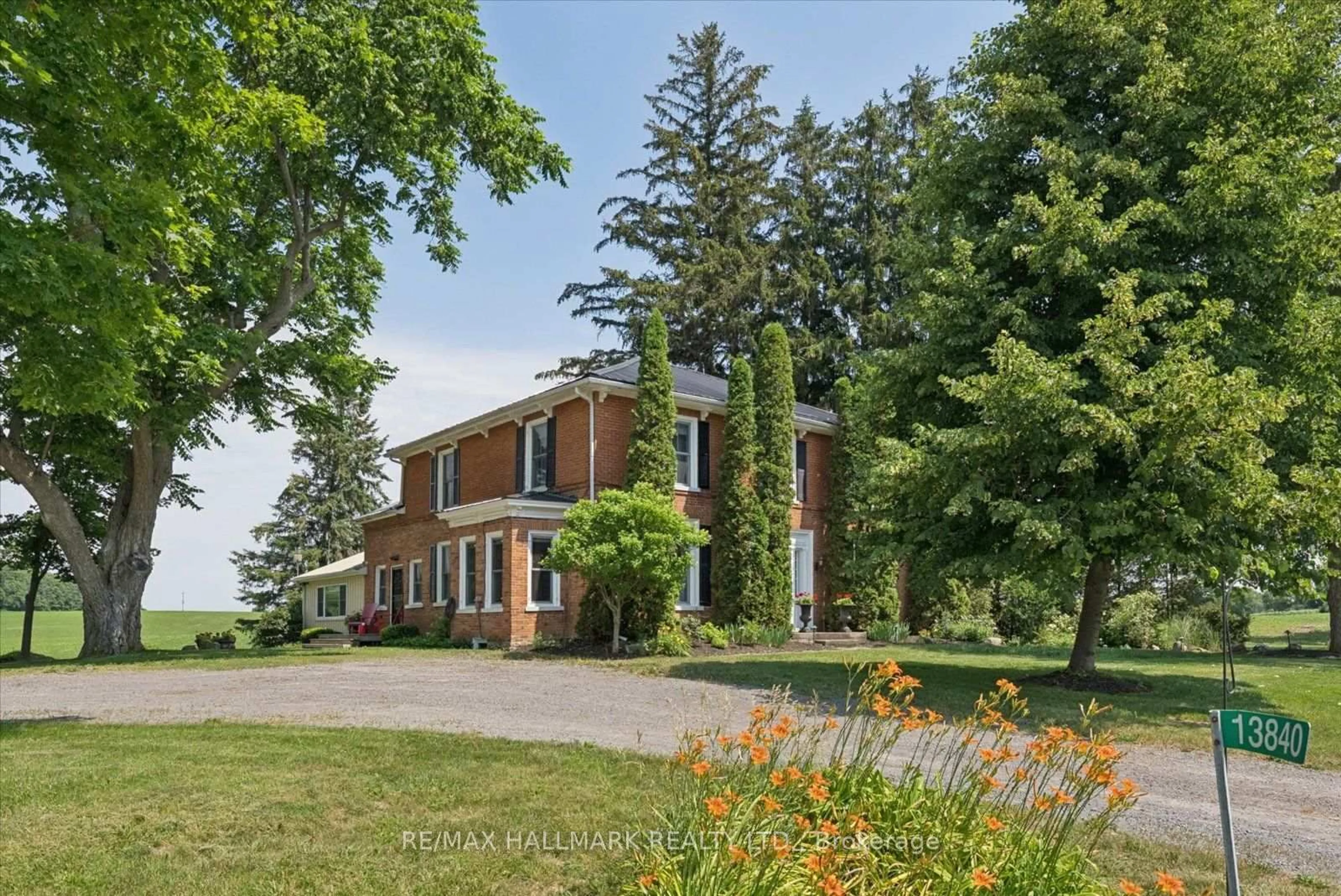 A pic from outside/outdoor area/front of a property/back of a property/a pic from drone, building for 13840 Loyalist Pkwy, Prince Edward County Ontario K0K 2T0
