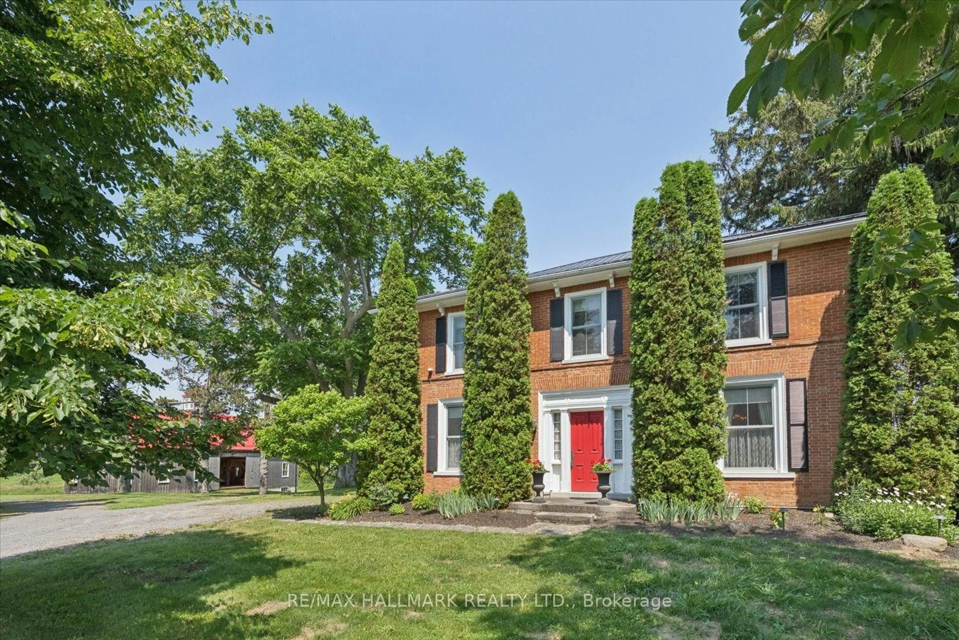 Home with brick exterior material, street for 13840 Loyalist Pkwy, Prince Edward County Ontario K0K 2T0