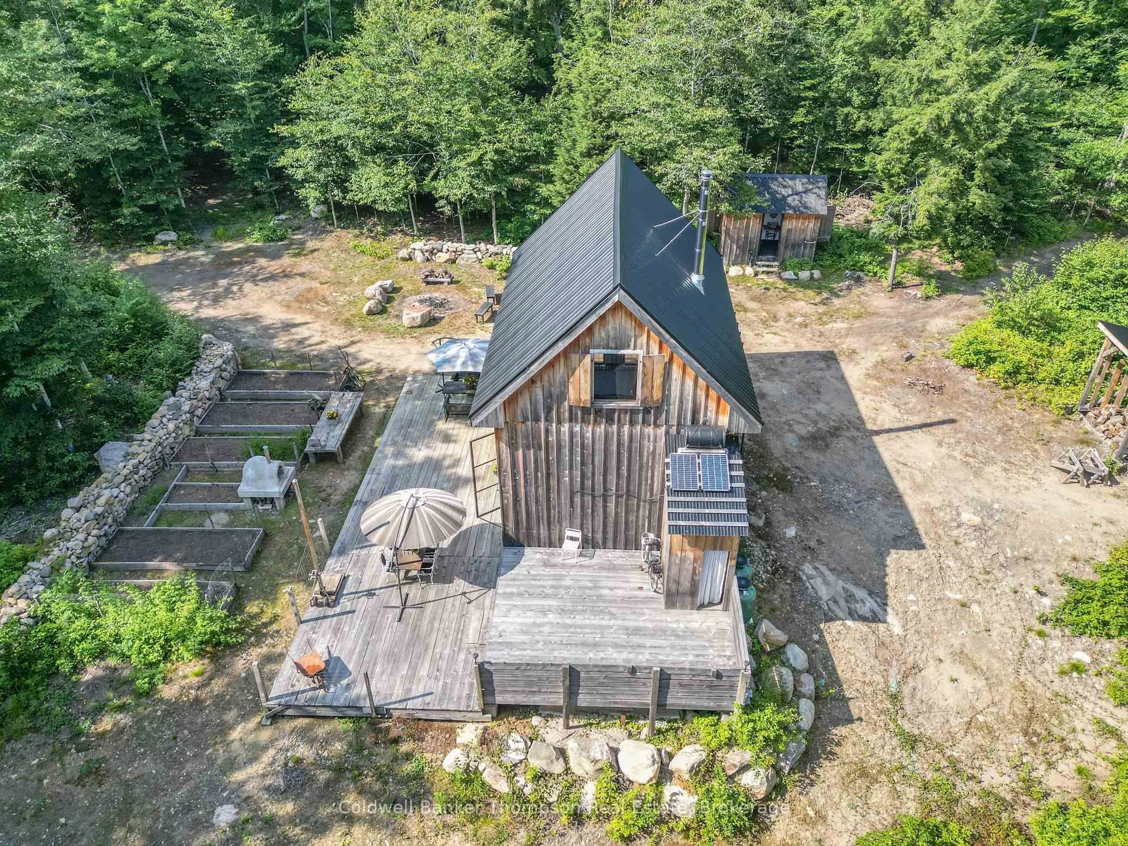 A pic from outside/outdoor area/front of a property/back of a property/a pic from drone, unknown for 2825 Midlothian Rd, Ryerson Ontario P0A 1C0