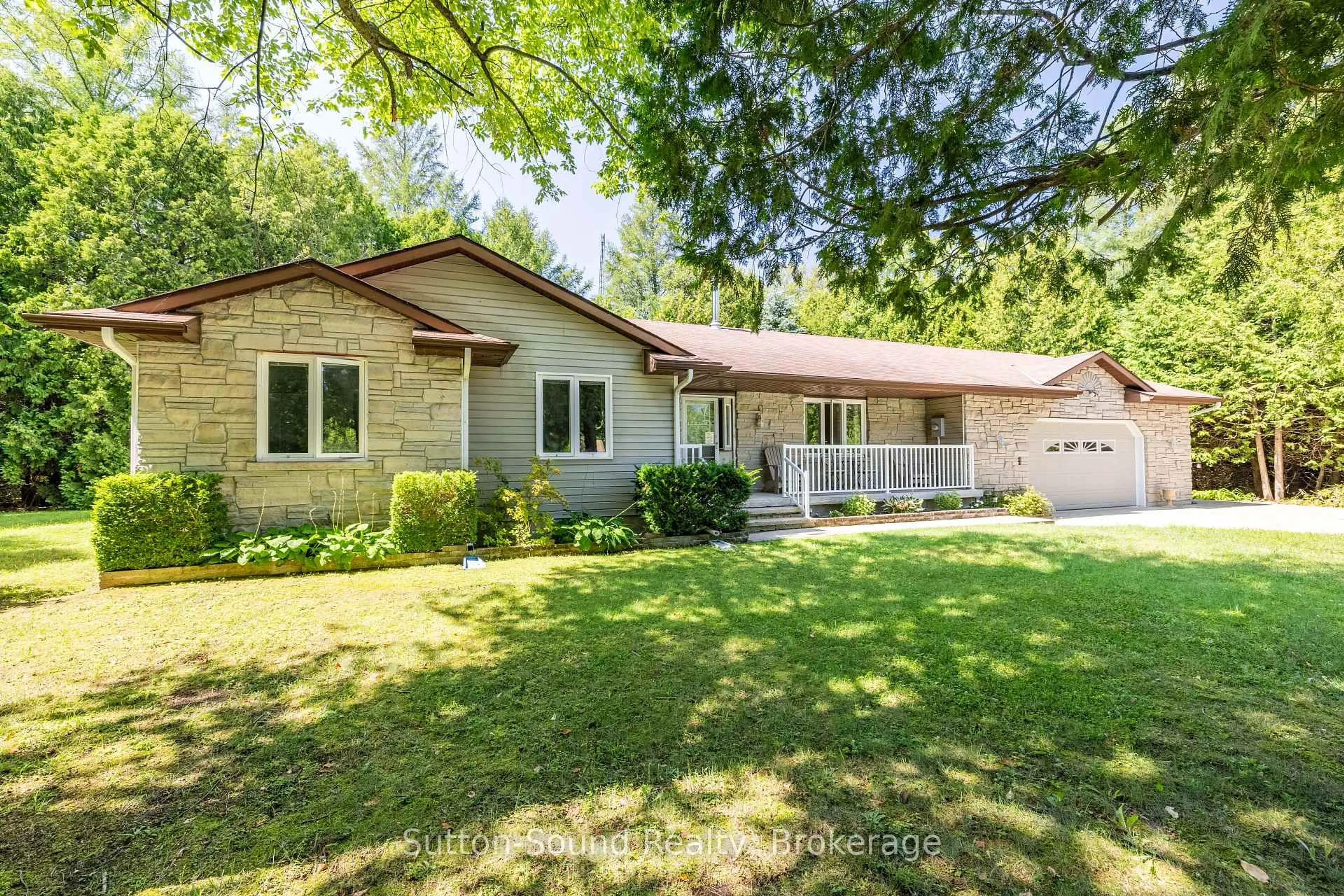 Home with brick exterior material, street for 14 Shamrock Blvd, South Bruce Peninsula Ontario N0H 2N0