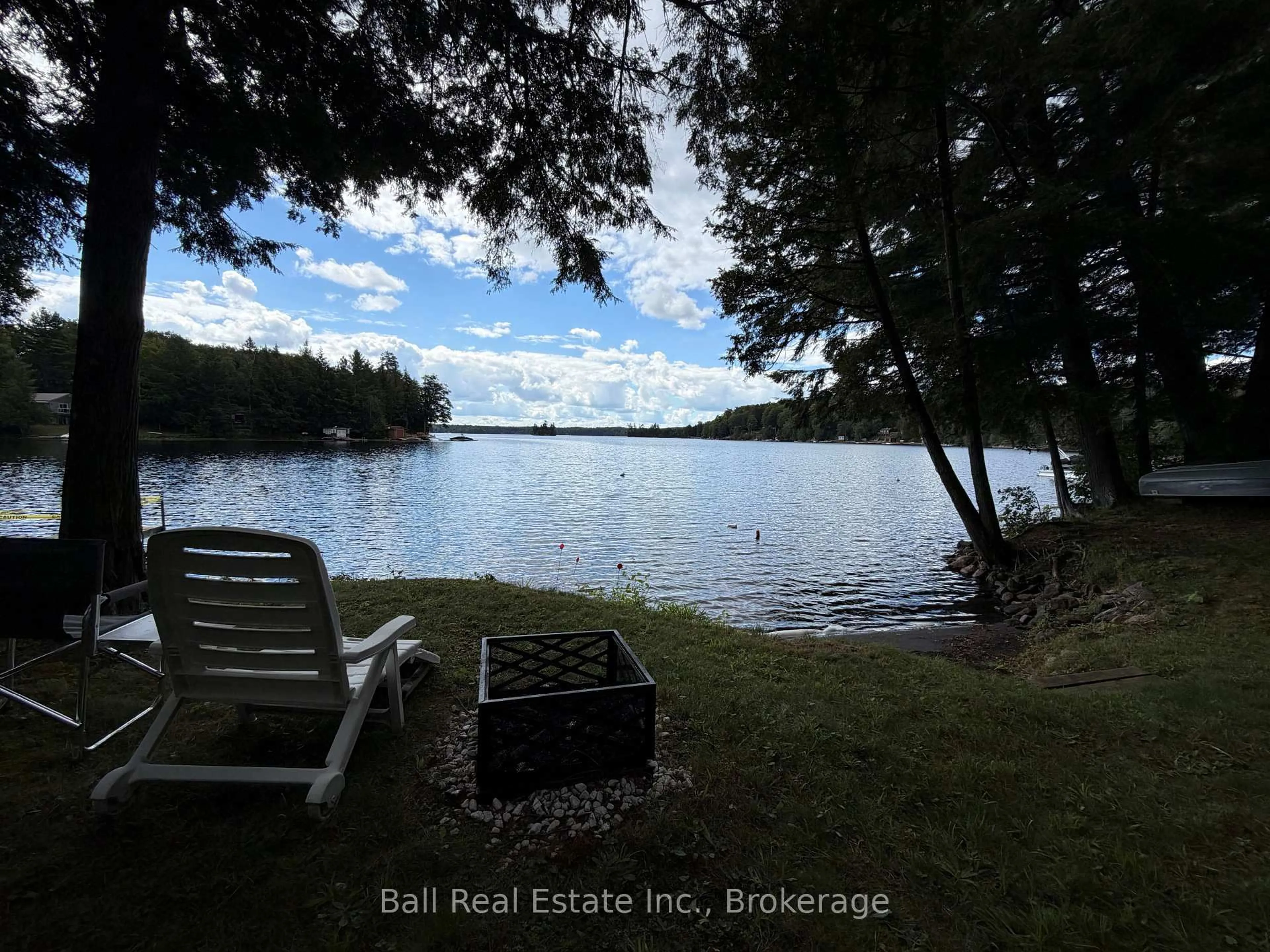 Patio, water/lake/river/ocean view for 164 Trotter-Oitment Rd, North Kawartha Ontario K0L 1A0