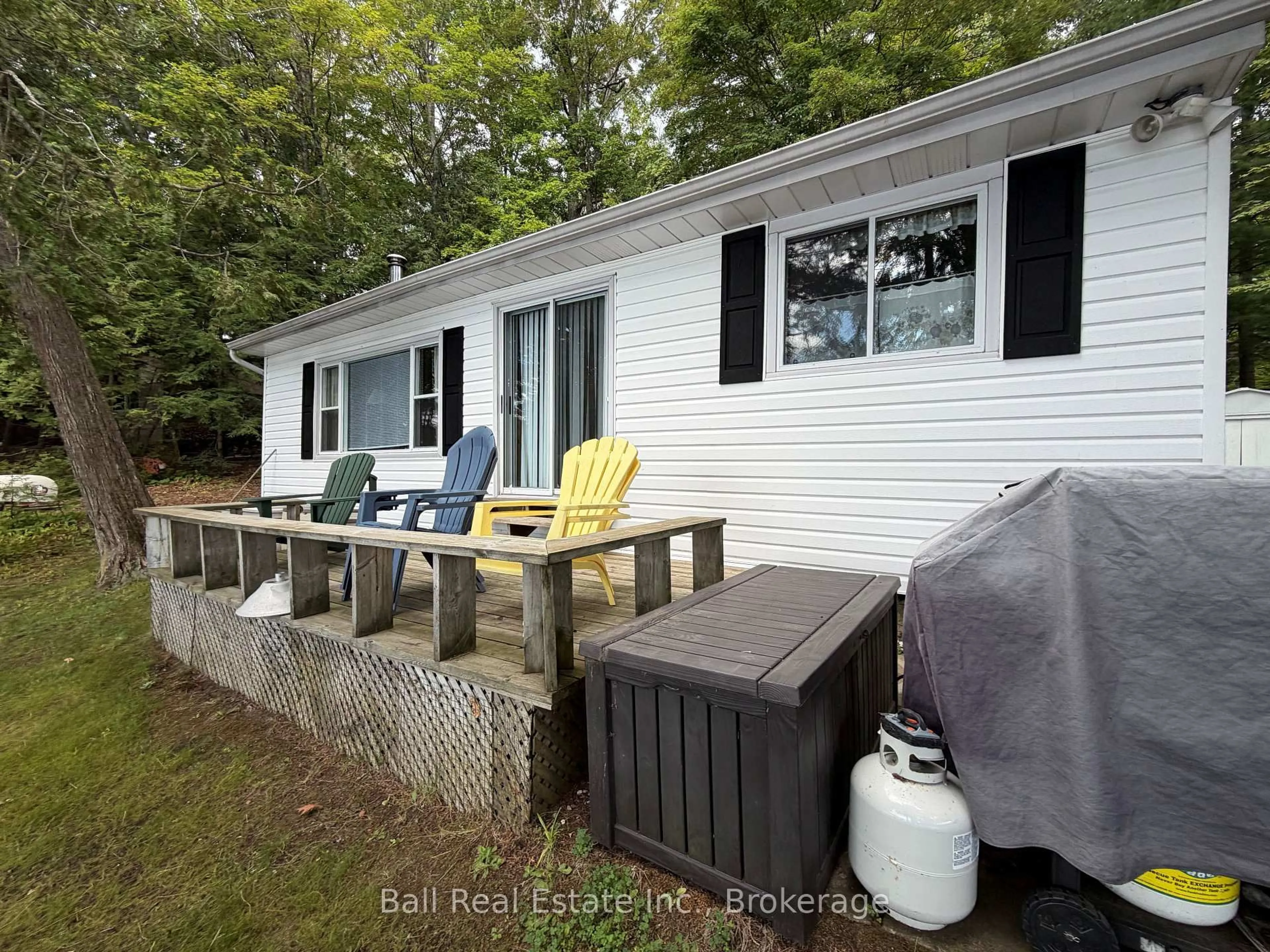Patio, water/lake/river/ocean view for 164 Trotter-Oitment Rd, North Kawartha Ontario K0L 1A0