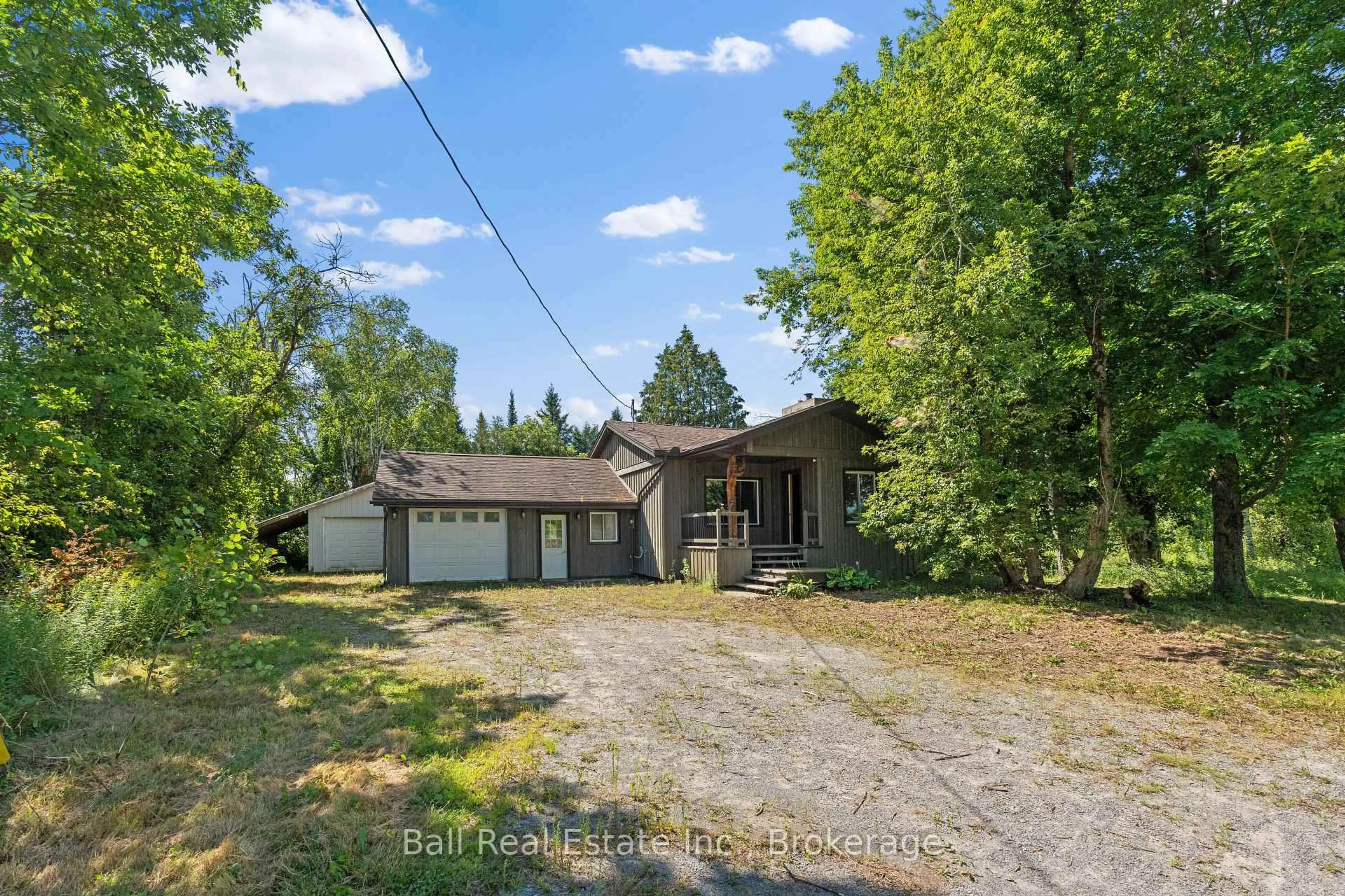 A pic from outside/outdoor area/front of a property/back of a property/a pic from drone, unknown for 2101 County Rd 6 Rd, Douro-Dummer Ontario K0L 2H0